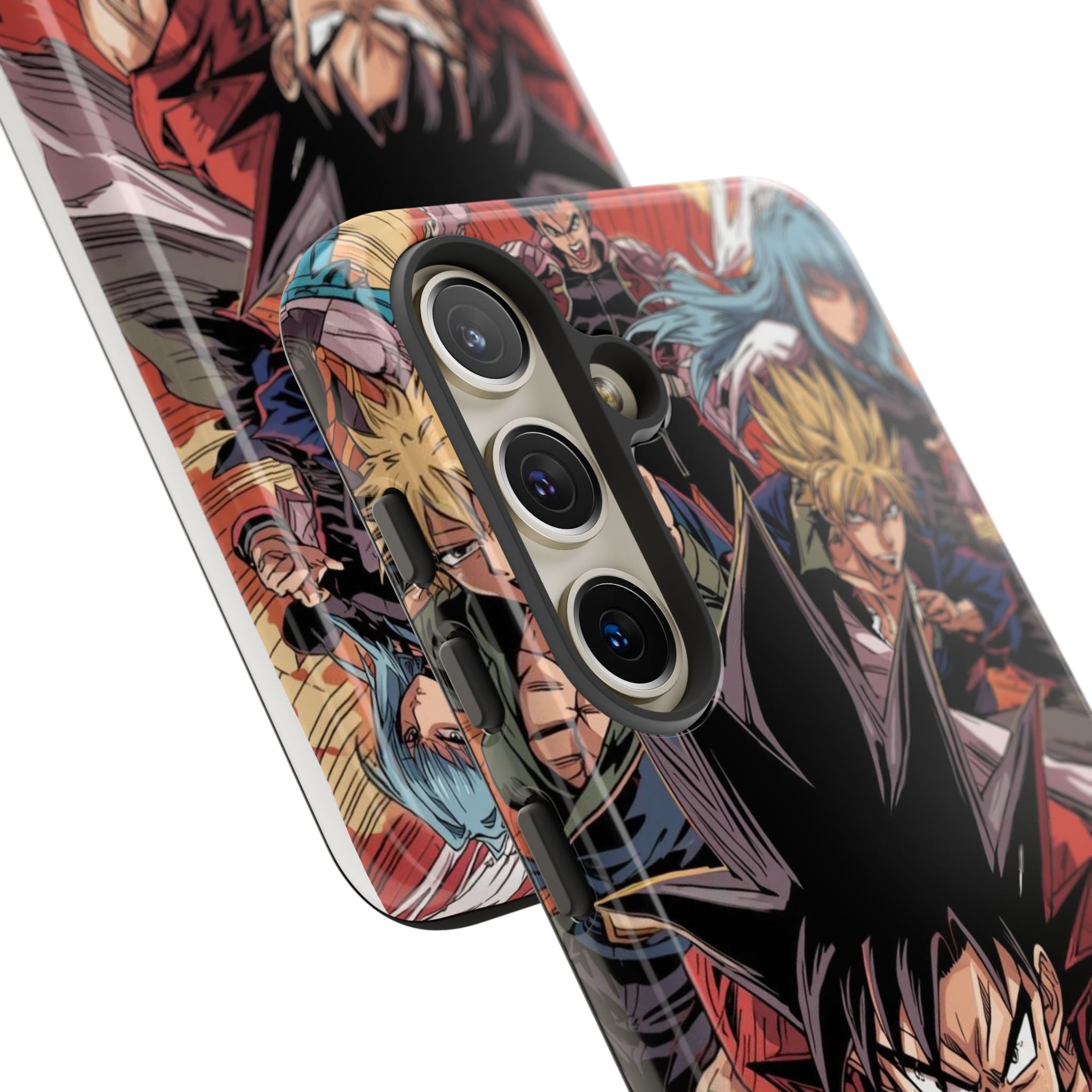 Anime Tough Case for Samsung Galaxy - Fierce Hero Design
