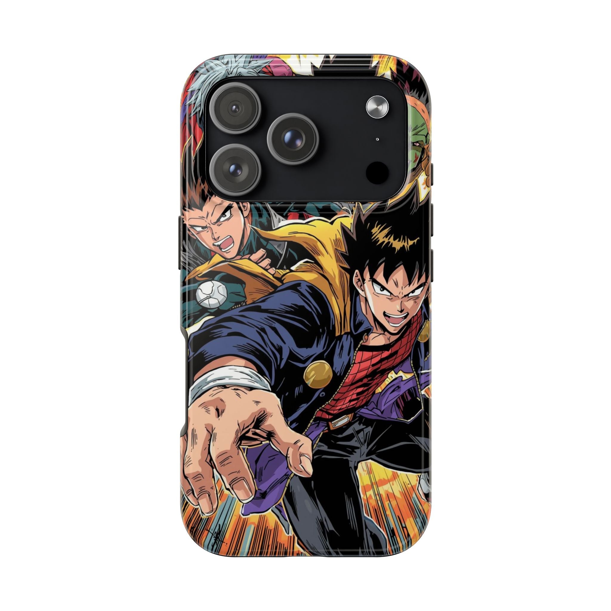 Anime Heroes Tough Phone Case – Durable Protection with Epic Designs