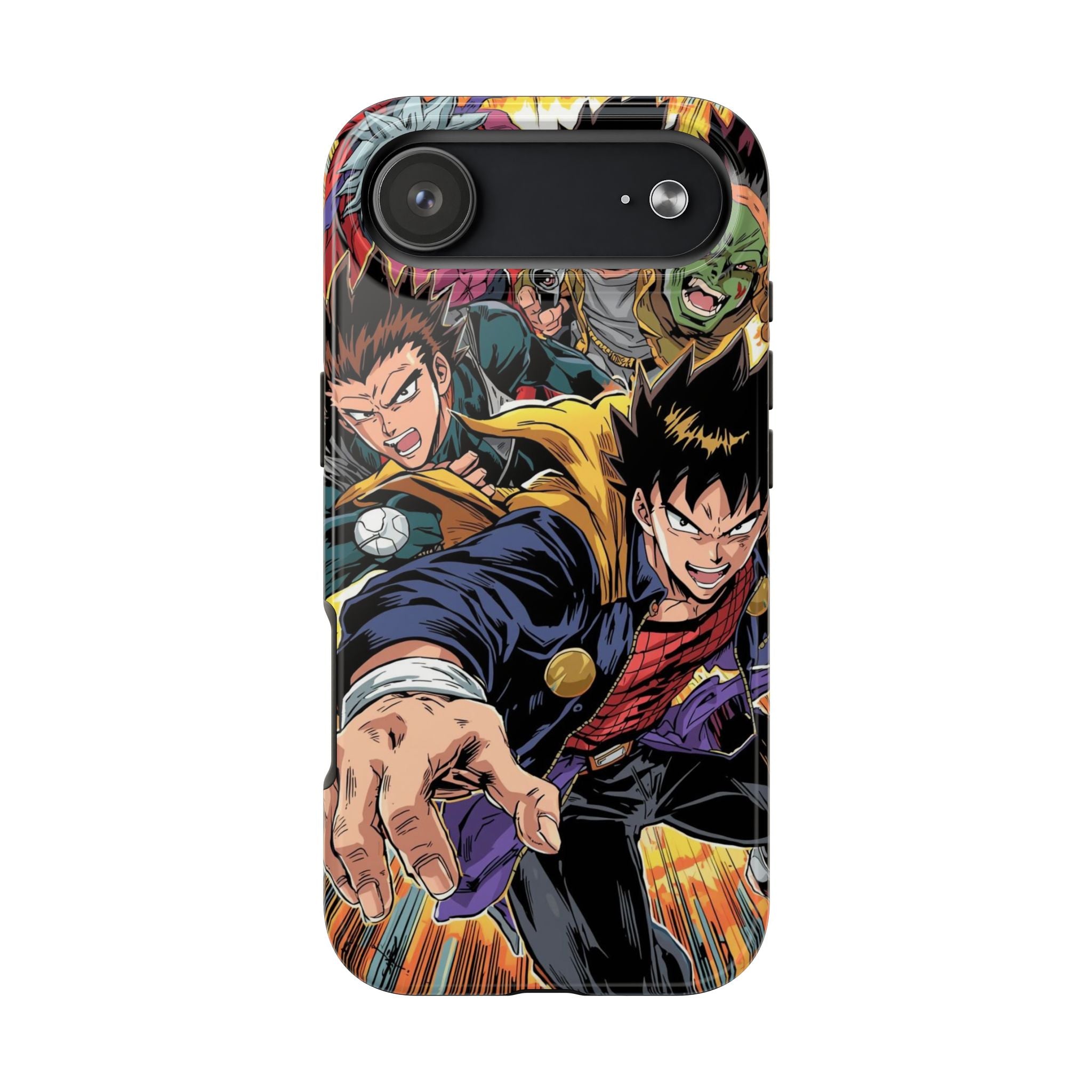Anime Heroes Tough Phone Case – Durable Protection with Epic Designs