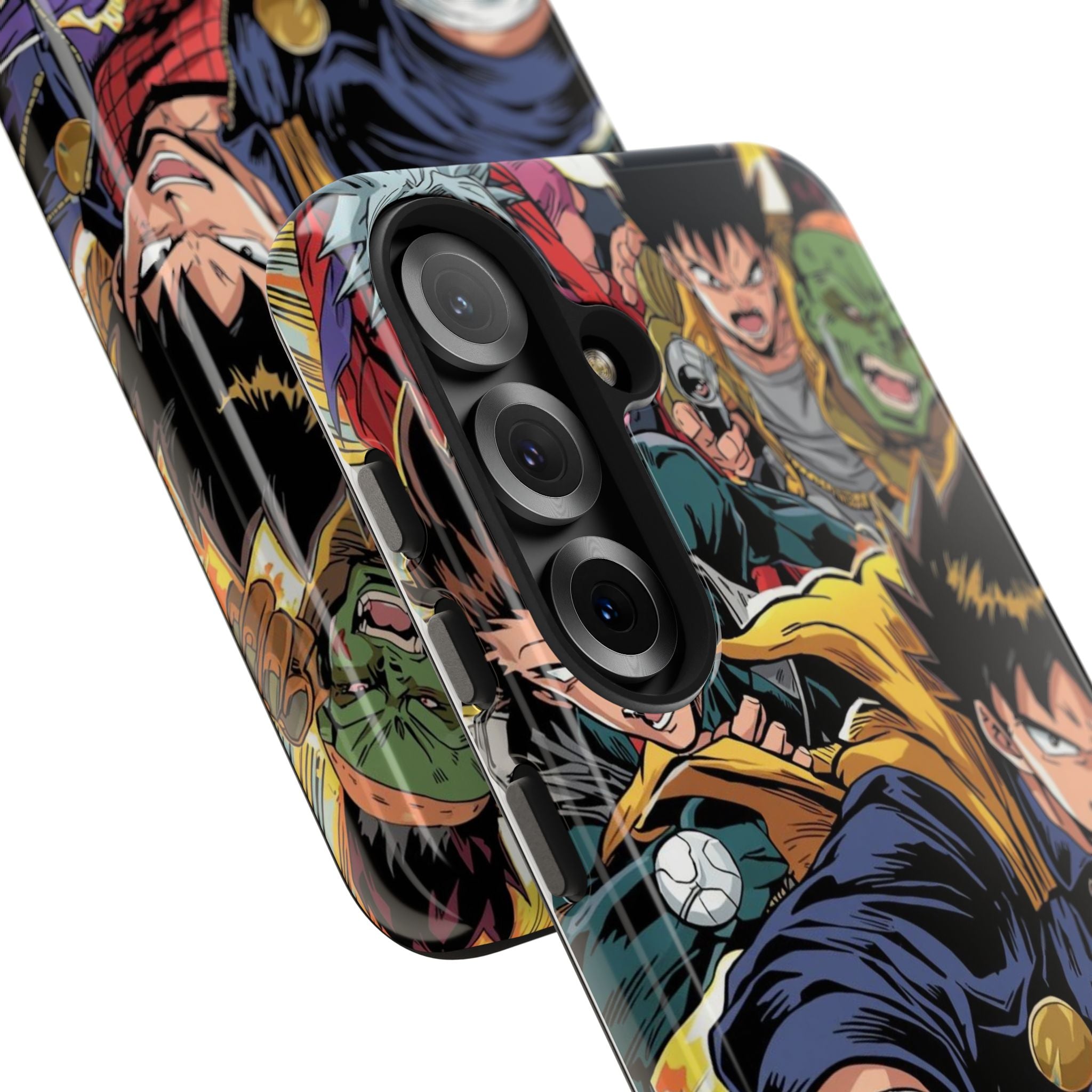 Anime Heroes Tough Phone Case – Durable Protection with Epic Designs