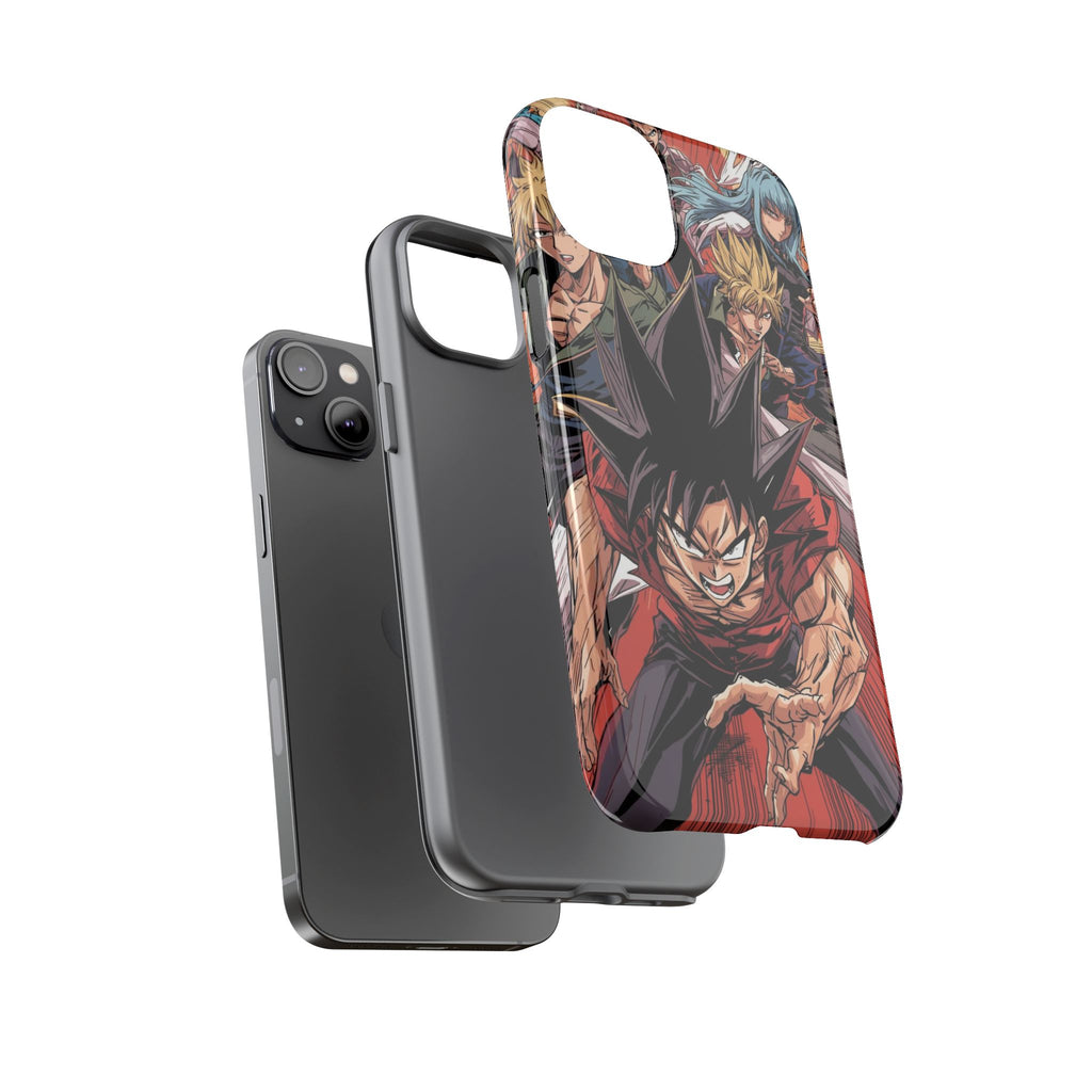 Anime Tough Case for Samsung Galaxy - Fierce Hero Design