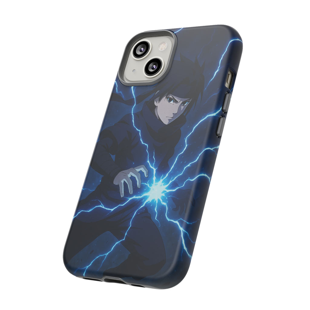Anime Lightning Phone Case for Sasuke Fans
