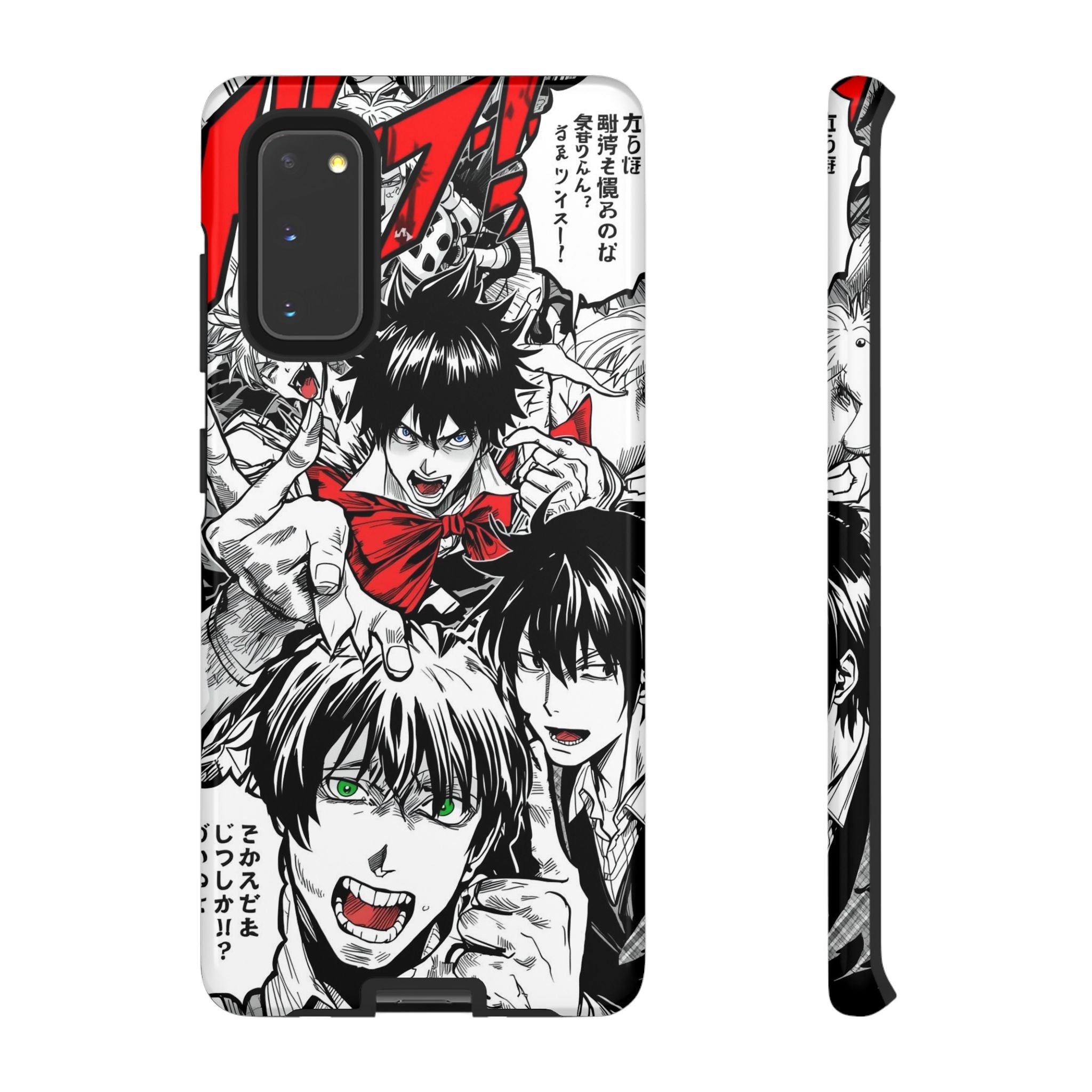 Anime Tough Phone Case with Bold Graphics