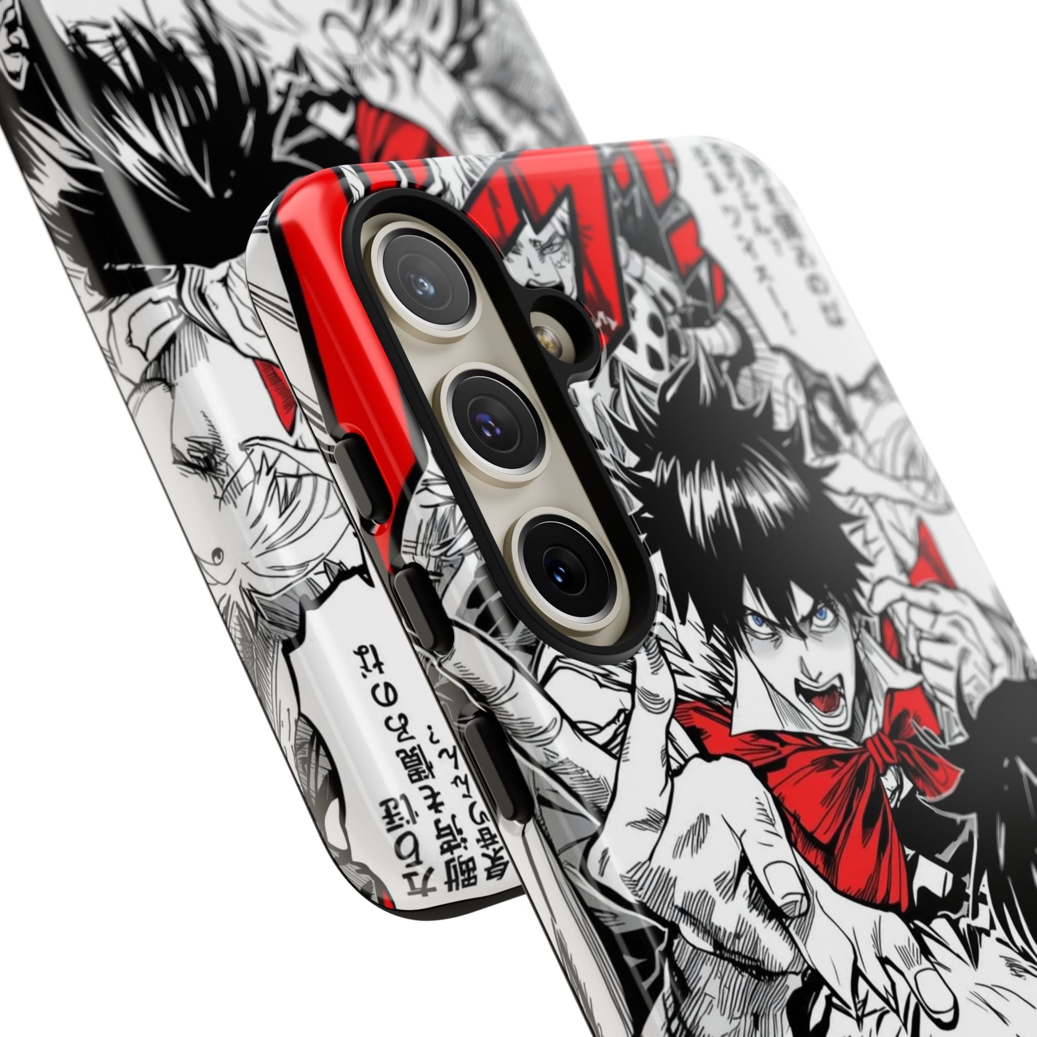 Anime Tough Phone Case with Bold Graphics