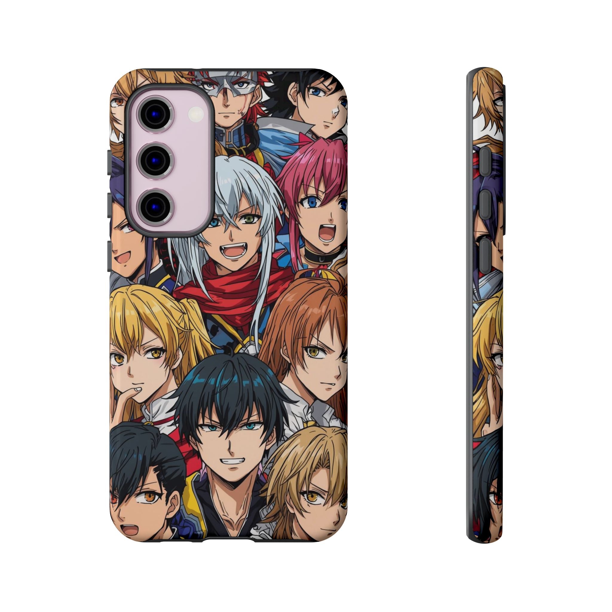 Anime-Inspired Phone Case with Bold Characters