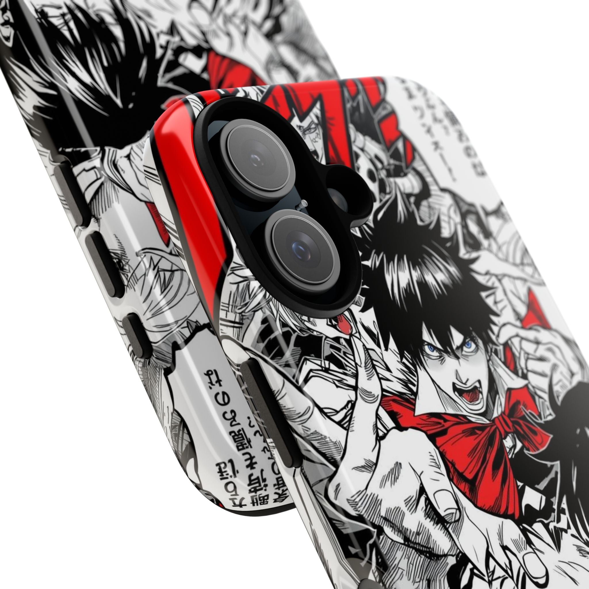 Anime Tough Phone Case with Bold Graphics