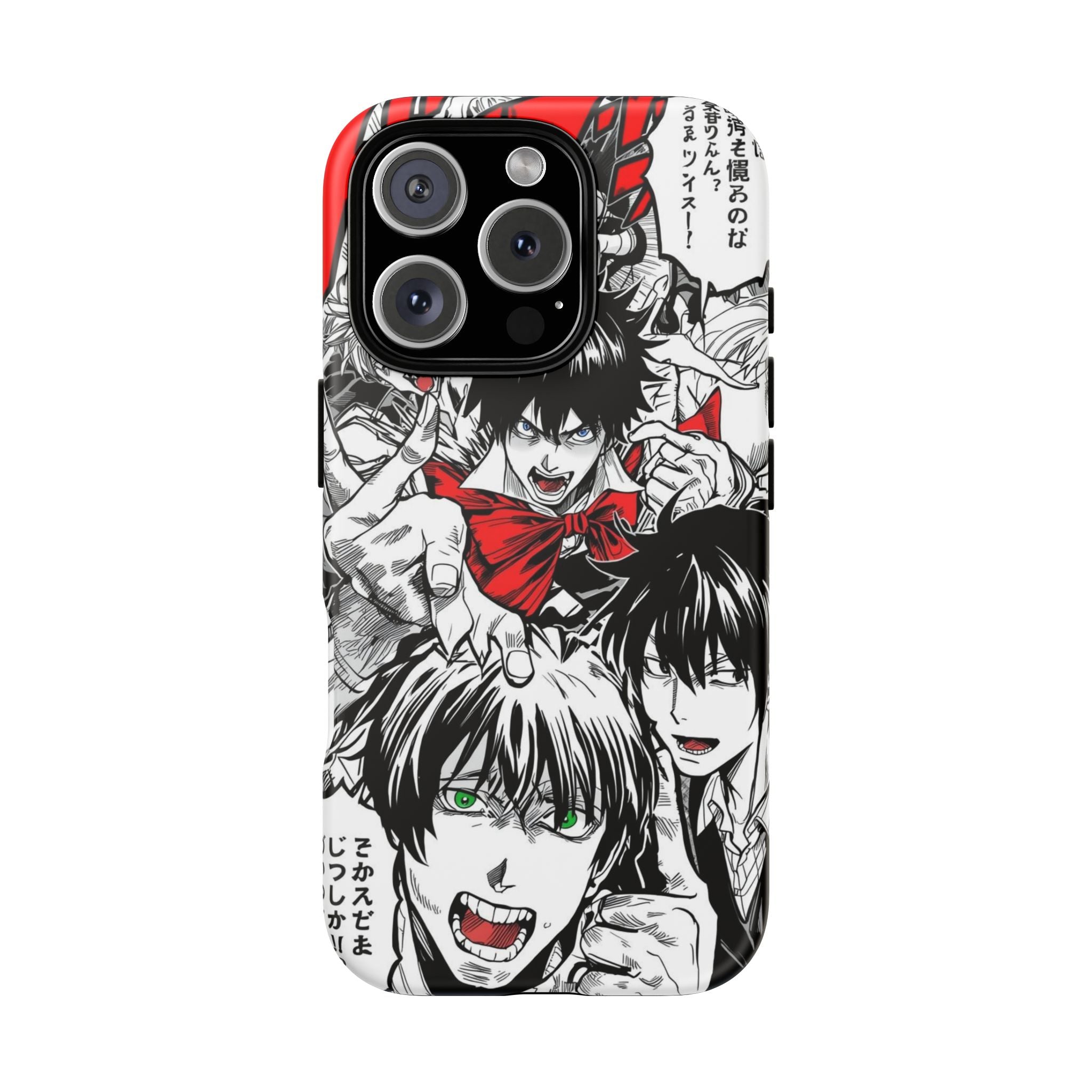 Anime Tough Phone Case with Bold Graphics