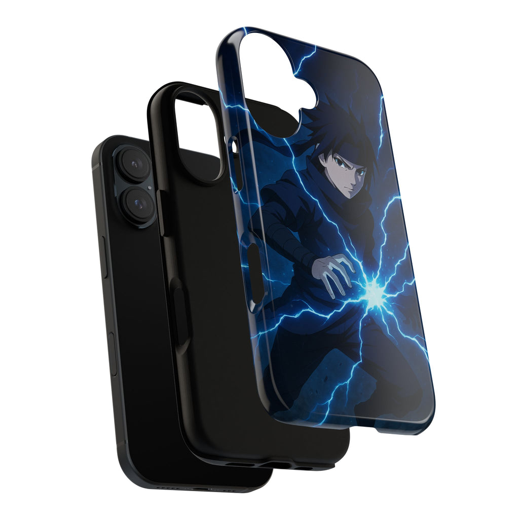Anime Lightning Phone Case for Sasuke Fans