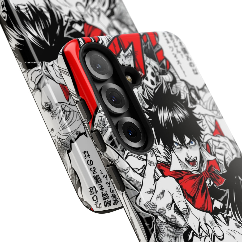 Anime Tough Phone Case with Bold Graphics