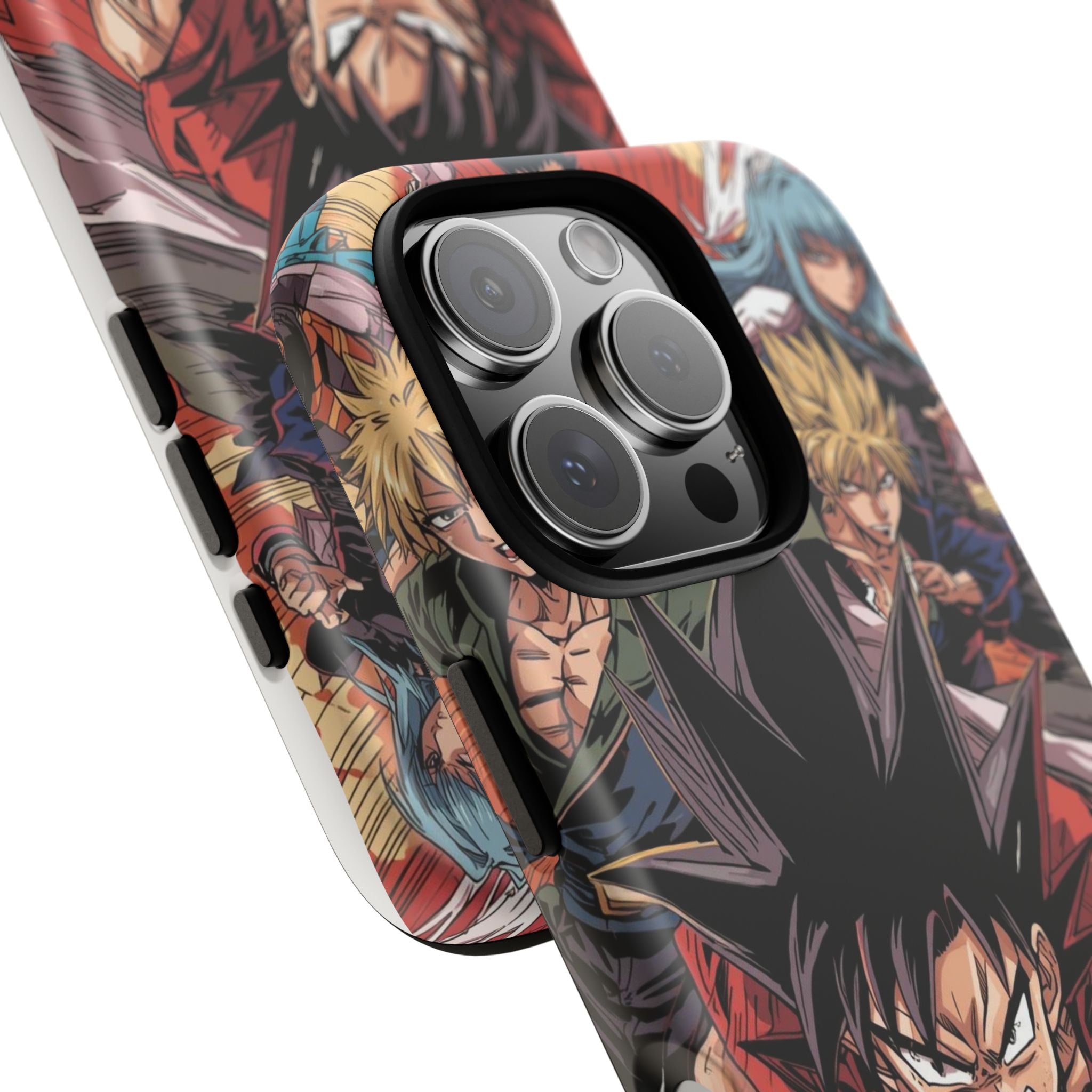Anime Tough Case for Samsung Galaxy - Fierce Hero Design