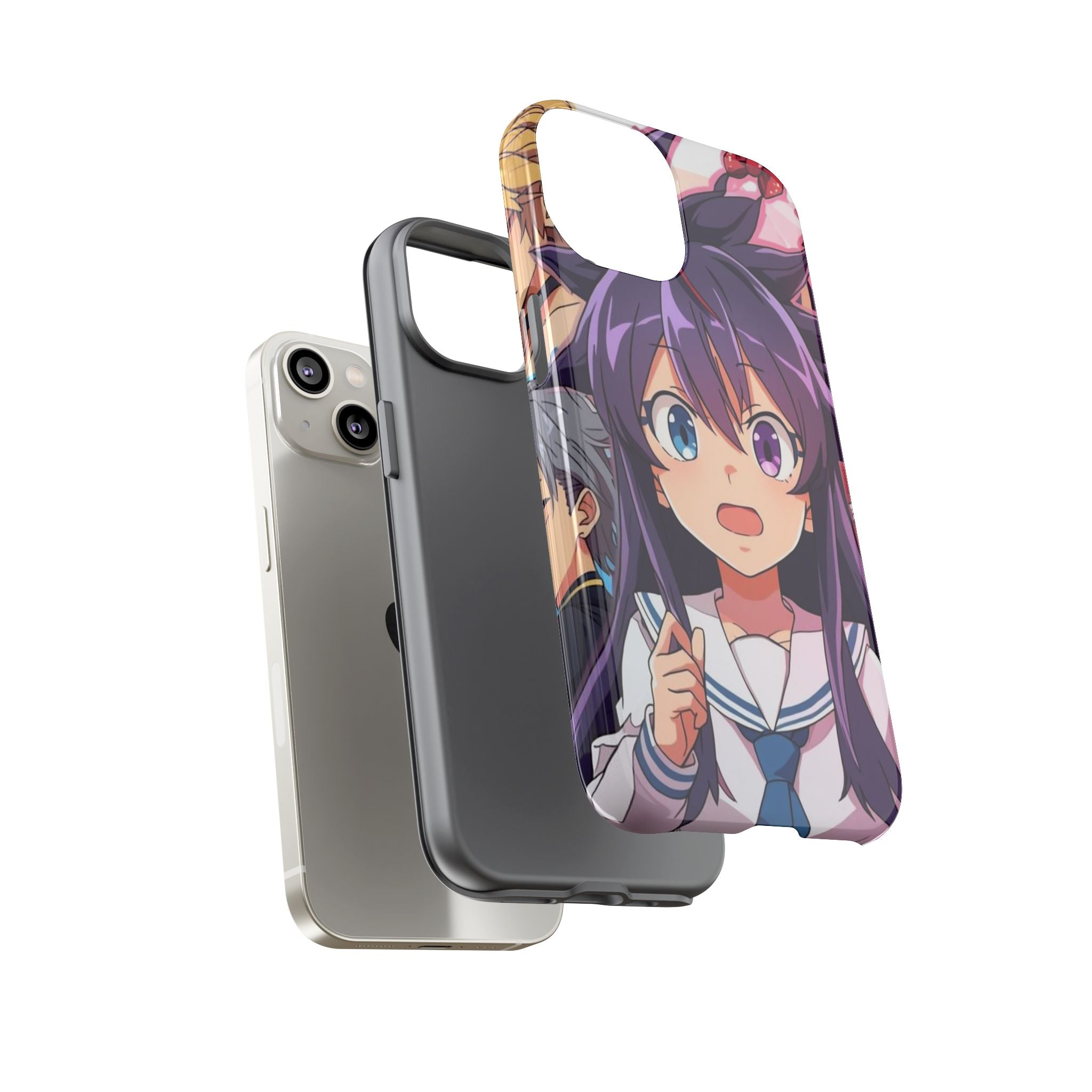 Anime Inspired Tough Phone Case for Trendy Protection