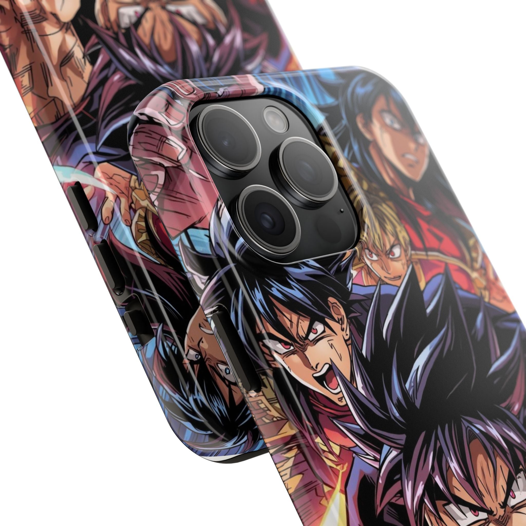 Anime Action Tough Phone Case for Gamers & Fans