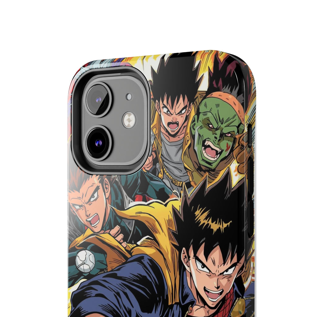 Anime Heroes Tough Phone Case – Durable Protection with Epic Designs