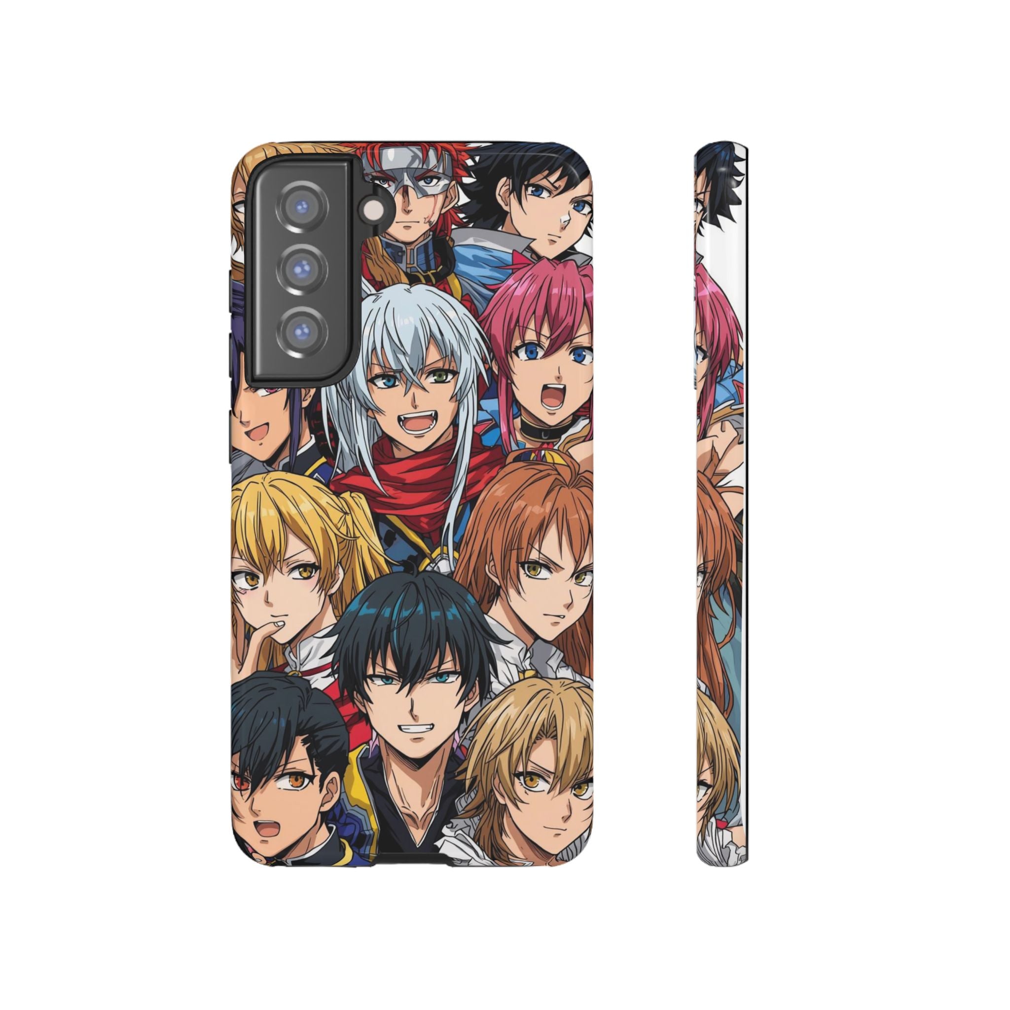 Anime-Inspired Phone Case with Bold Characters