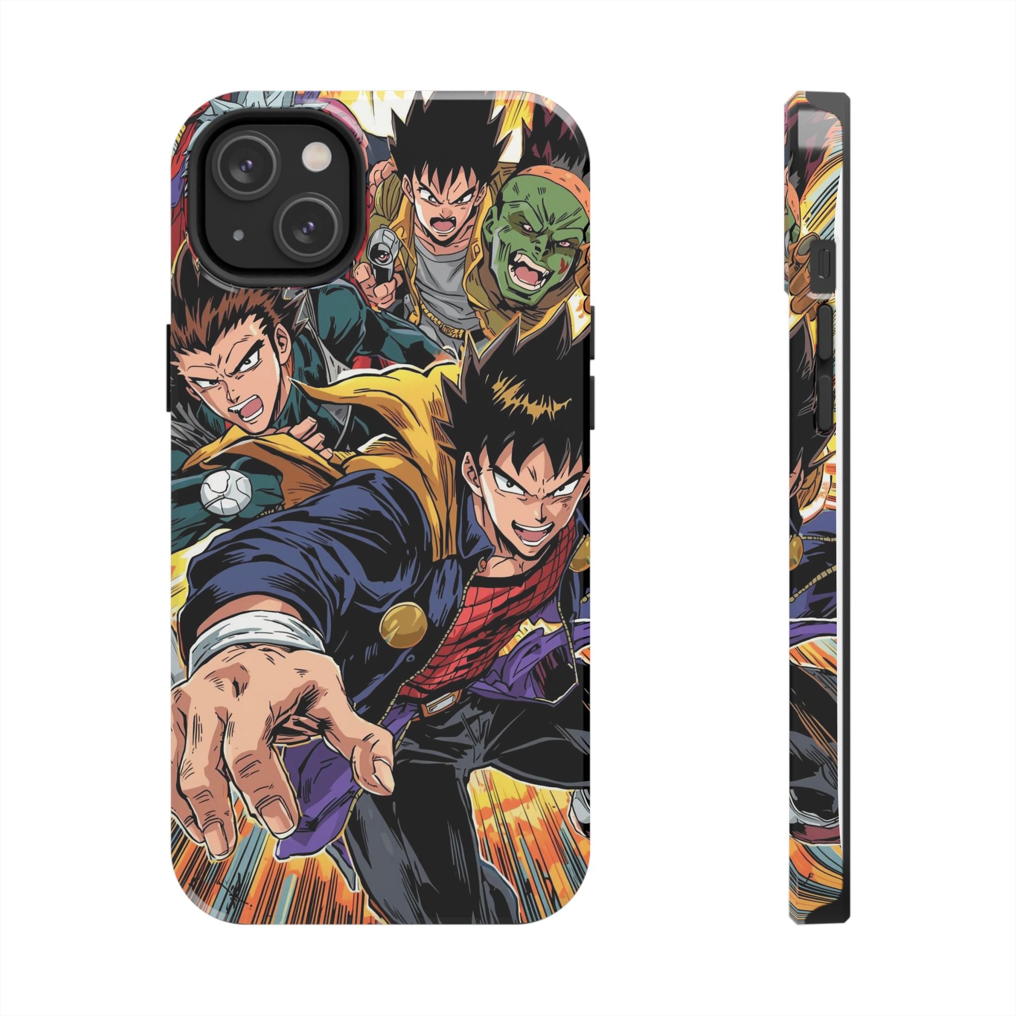 Anime Heroes Tough Phone Case – Durable Protection with Epic Designs