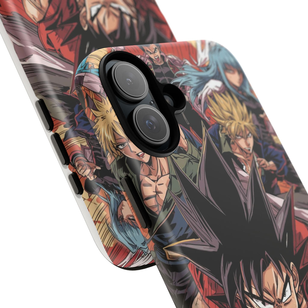 Anime Tough Case for Samsung Galaxy - Fierce Hero Design