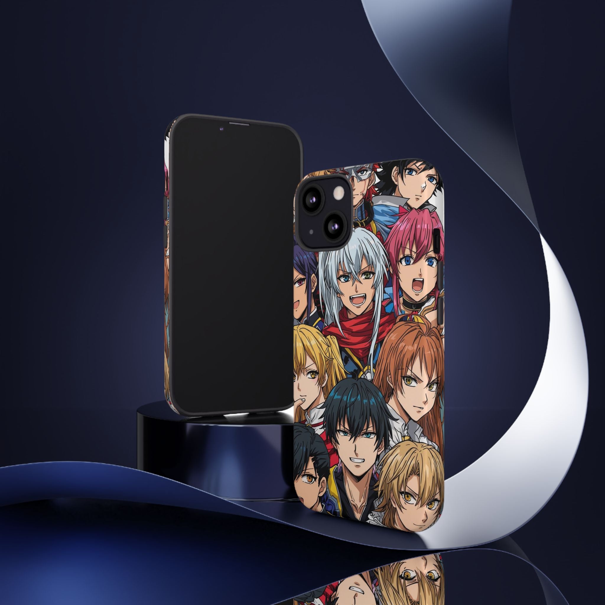 Anime-Inspired Phone Case with Bold Characters