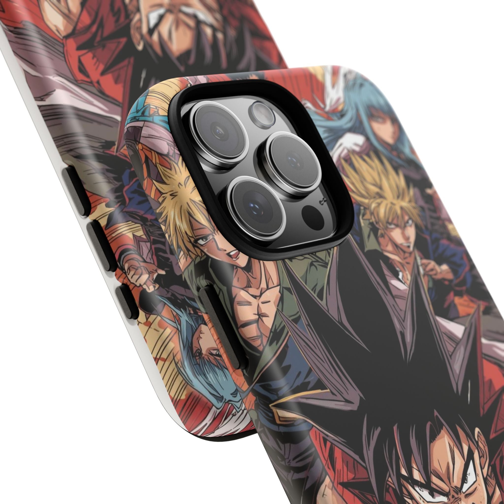 Anime Tough Case for Samsung Galaxy - Fierce Hero Design