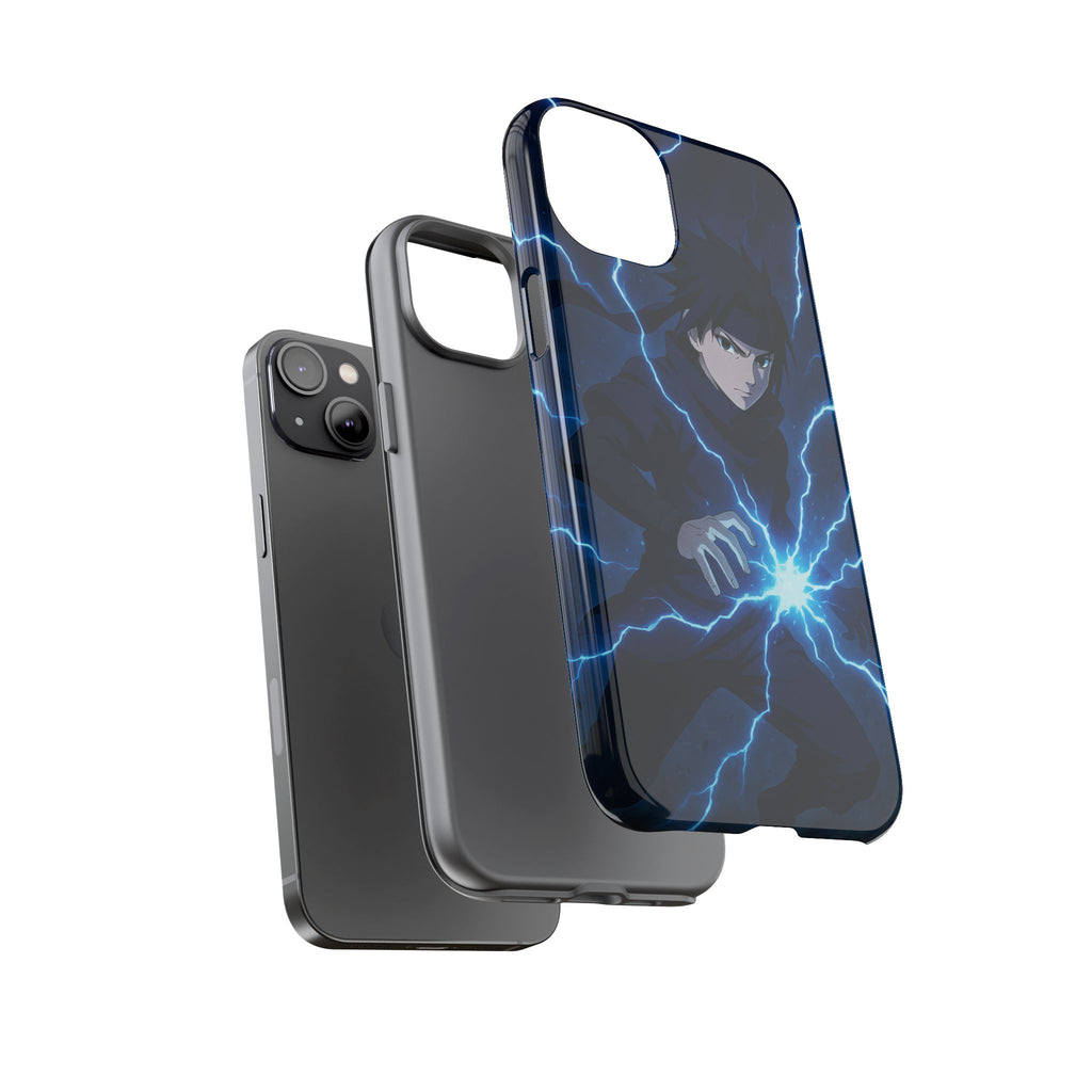 Anime Lightning Phone Case for Sasuke Fans