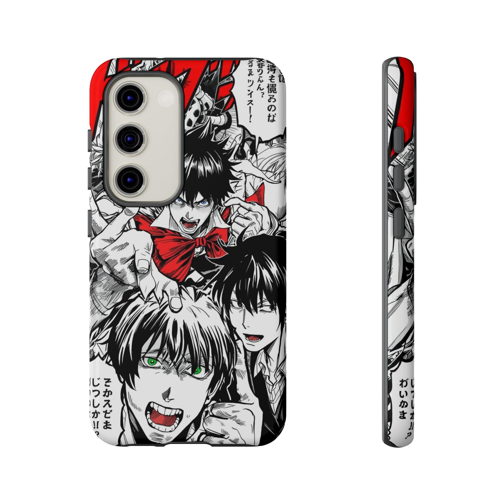Anime Tough Phone Case with Bold Graphics