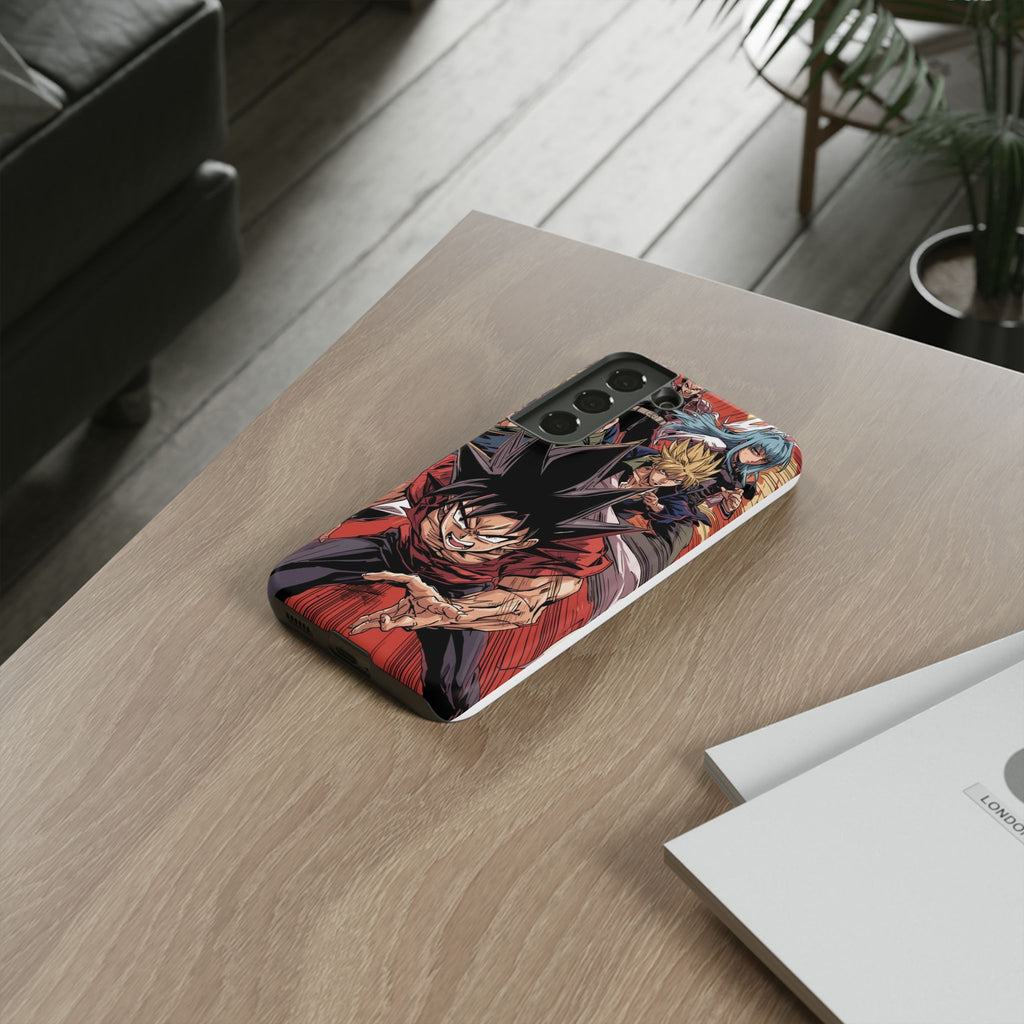 Anime Tough Case for Samsung Galaxy - Fierce Hero Design