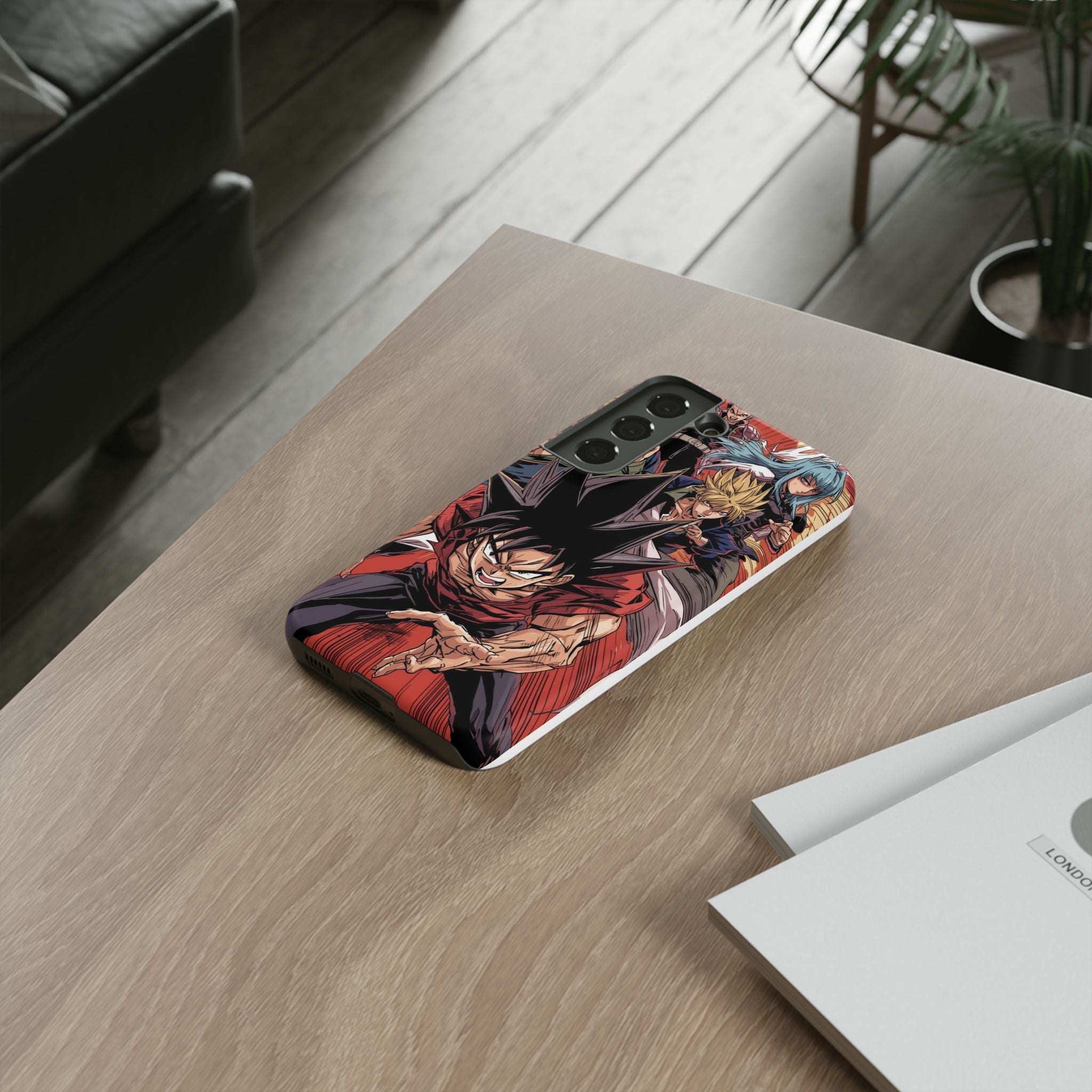 Anime Tough Case for Samsung Galaxy - Fierce Hero Design