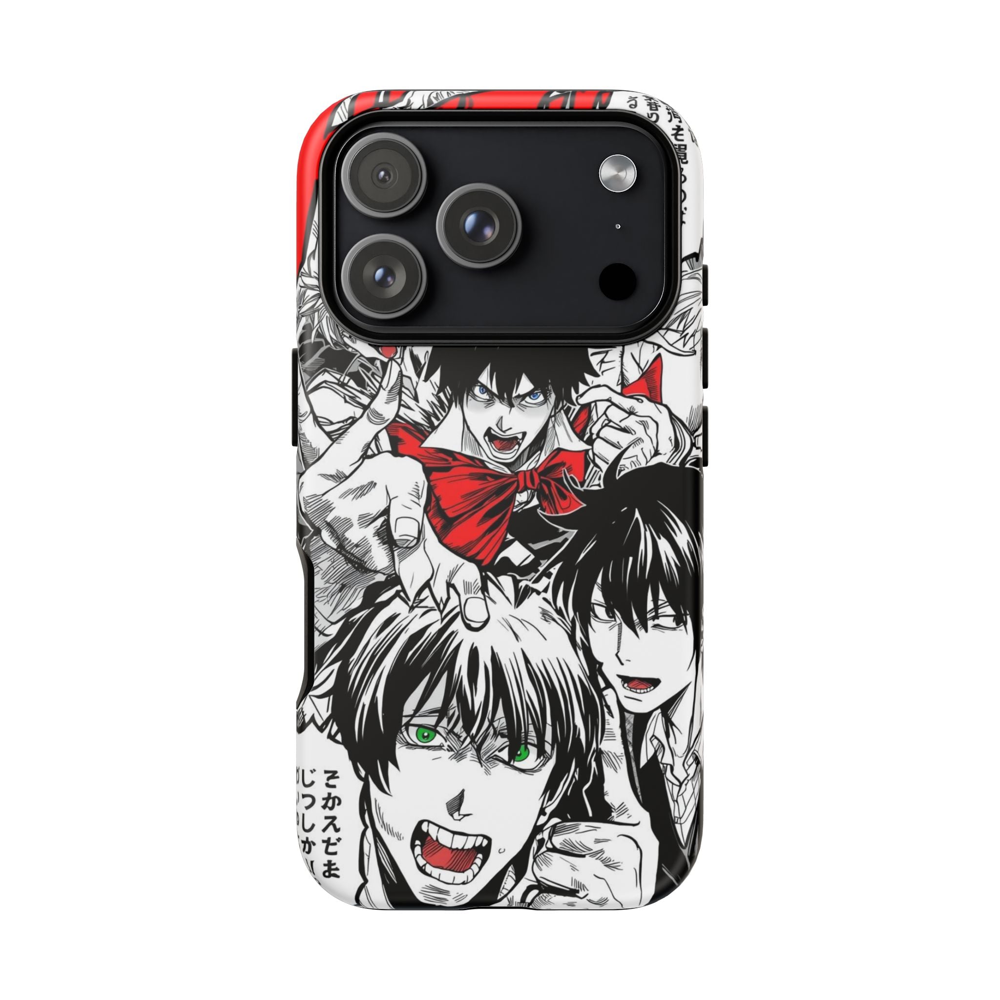 Anime Tough Phone Case with Bold Graphics