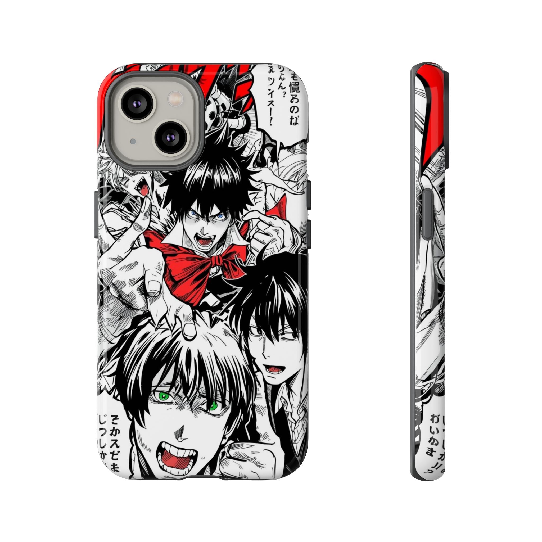 Anime Tough Phone Case with Bold Graphics