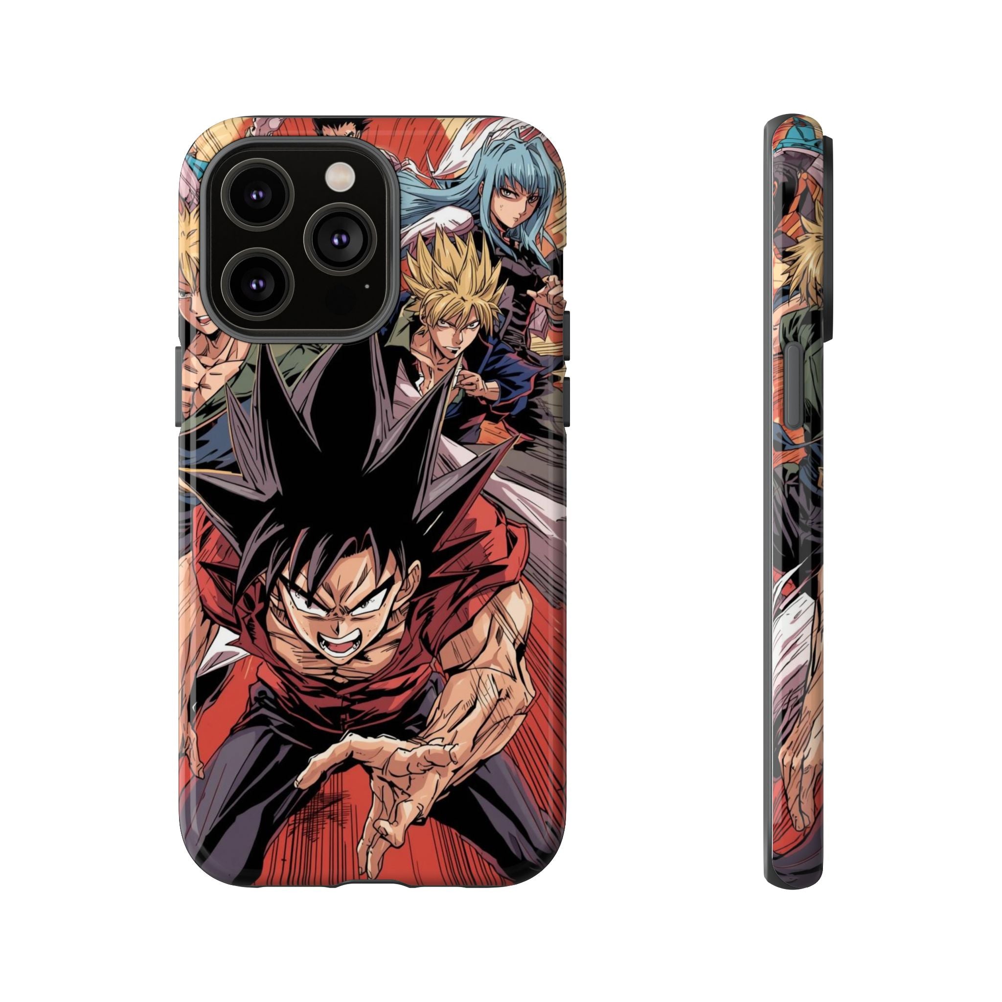 Anime Tough Case for Samsung Galaxy - Fierce Hero Design