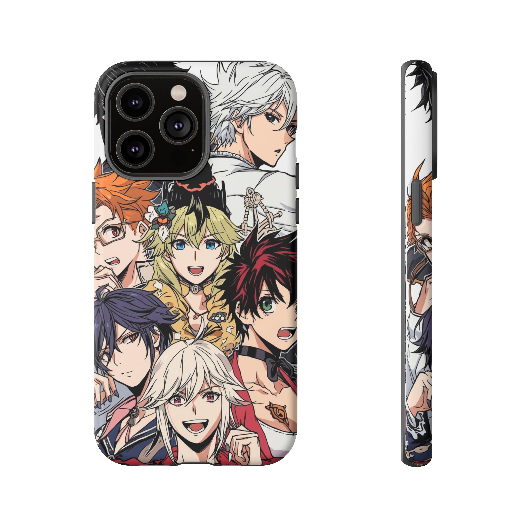 Anime Characters Tough Phone Case