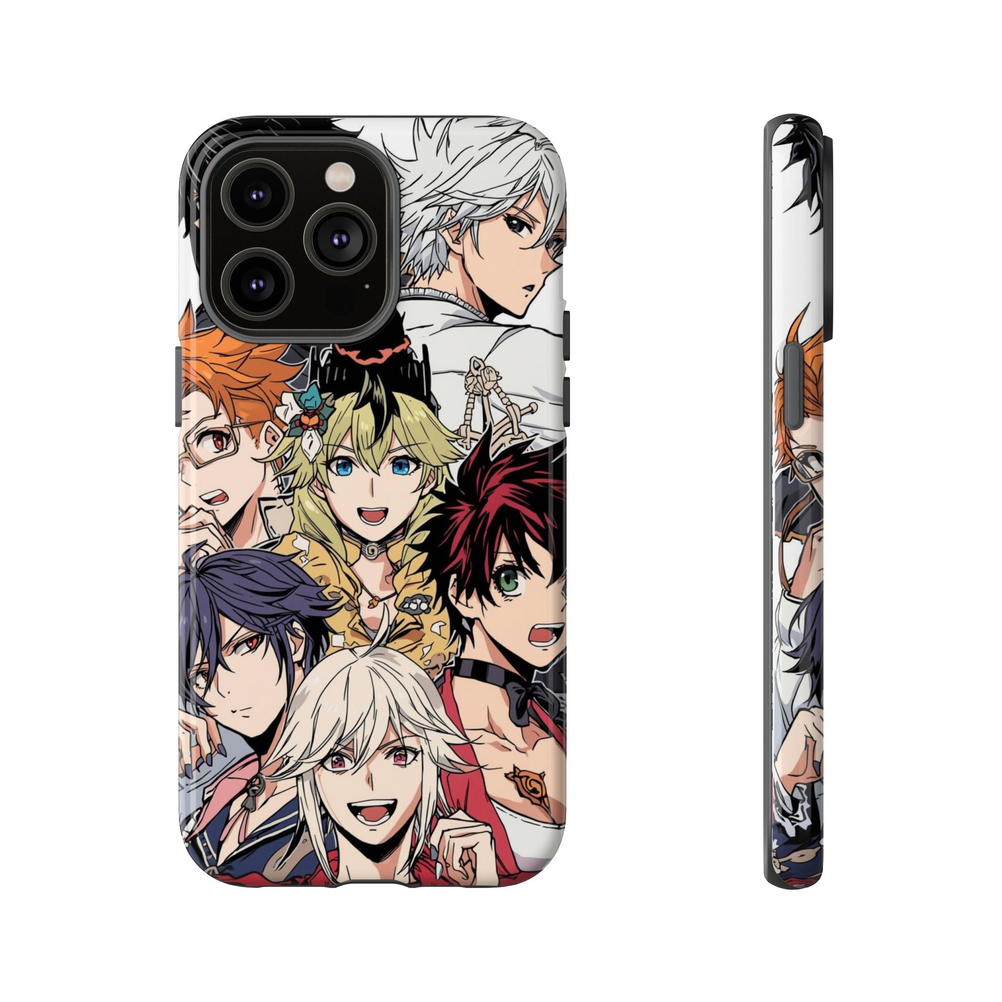 Anime Characters Tough Phone Case