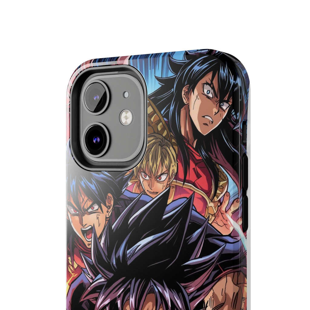 Anime Action Tough Phone Case for Gamers & Fans