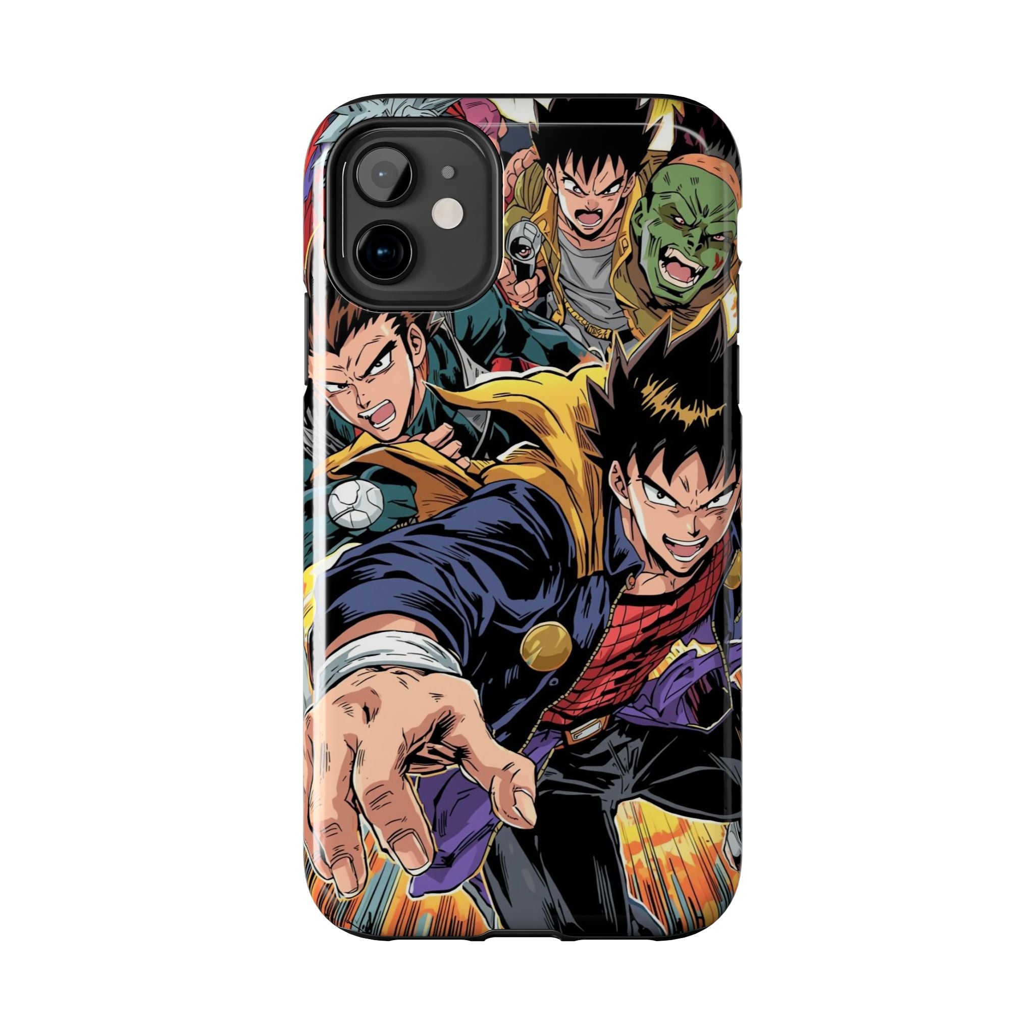Anime Heroes Tough Phone Case – Durable Protection with Epic Designs