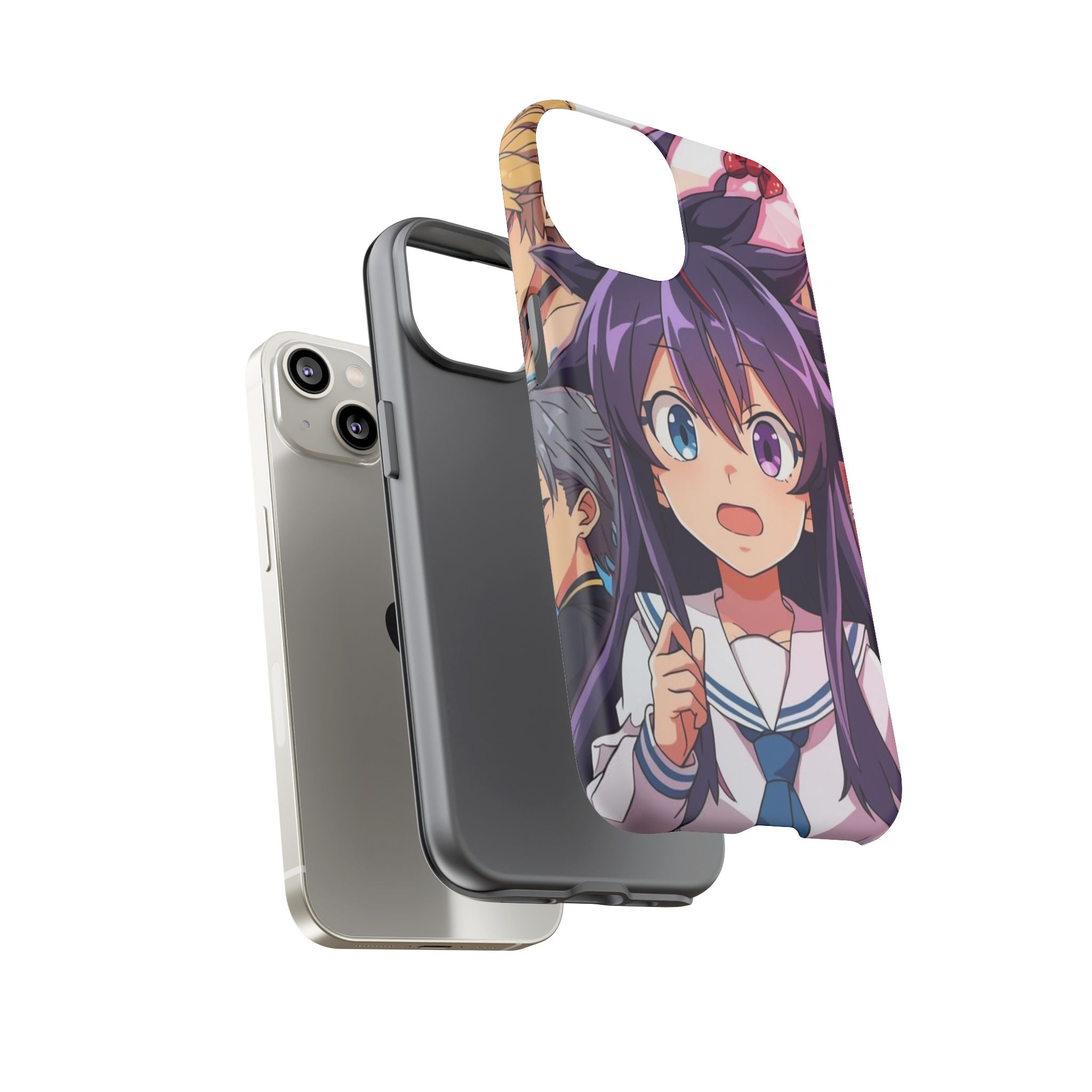 Anime Inspired Tough Phone Case for Trendy Protection