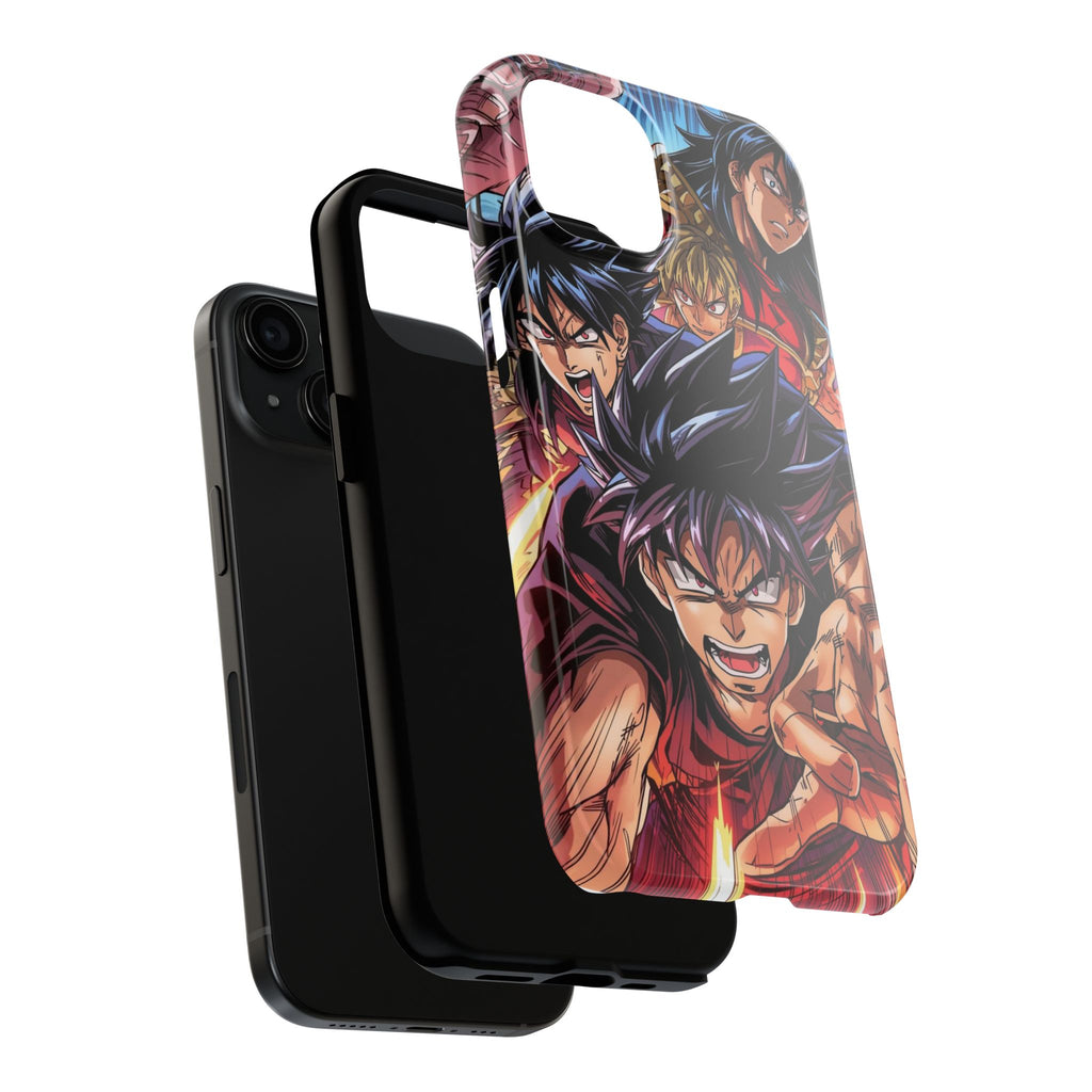 Anime Action Tough Phone Case for Gamers & Fans