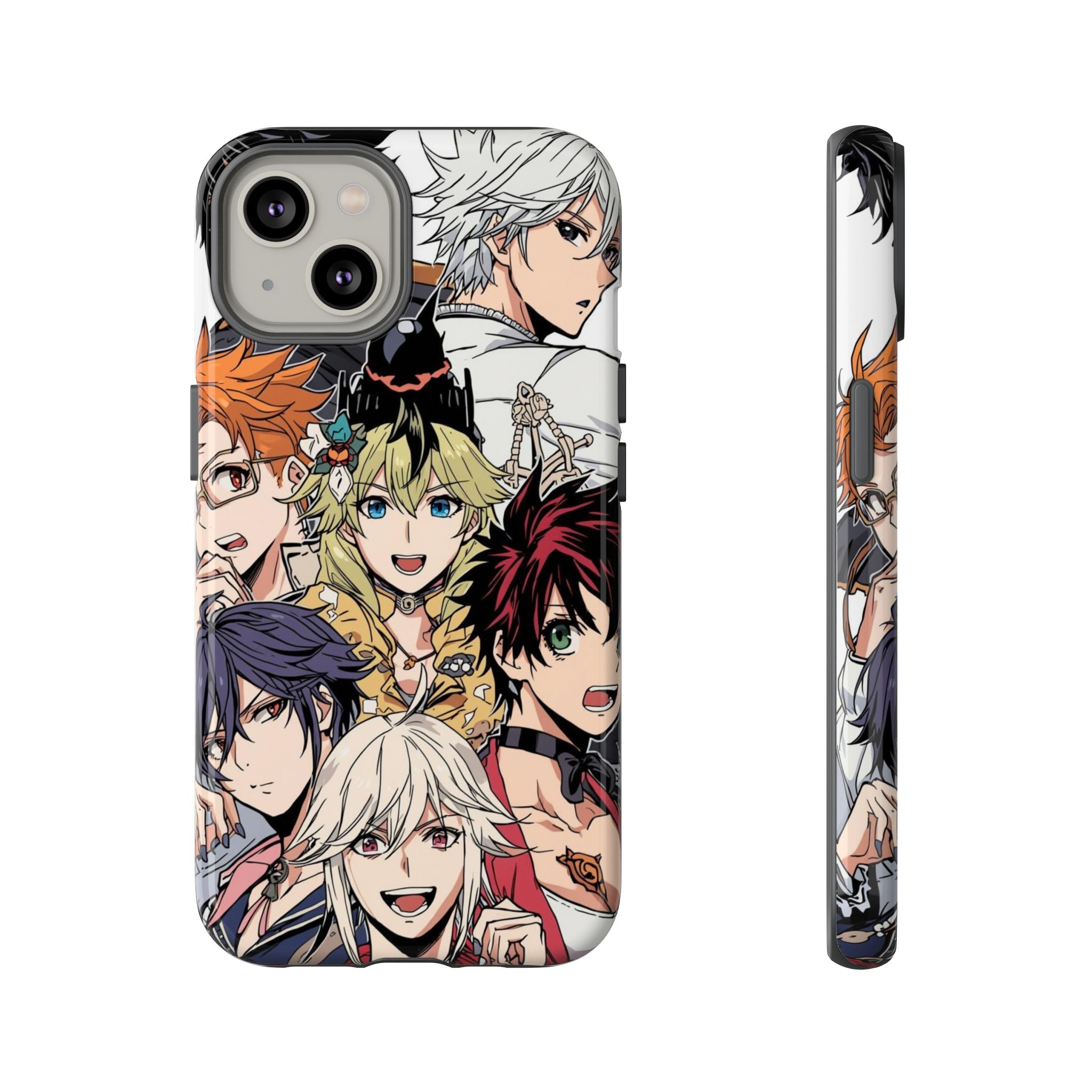 Anime Characters Tough Phone Case