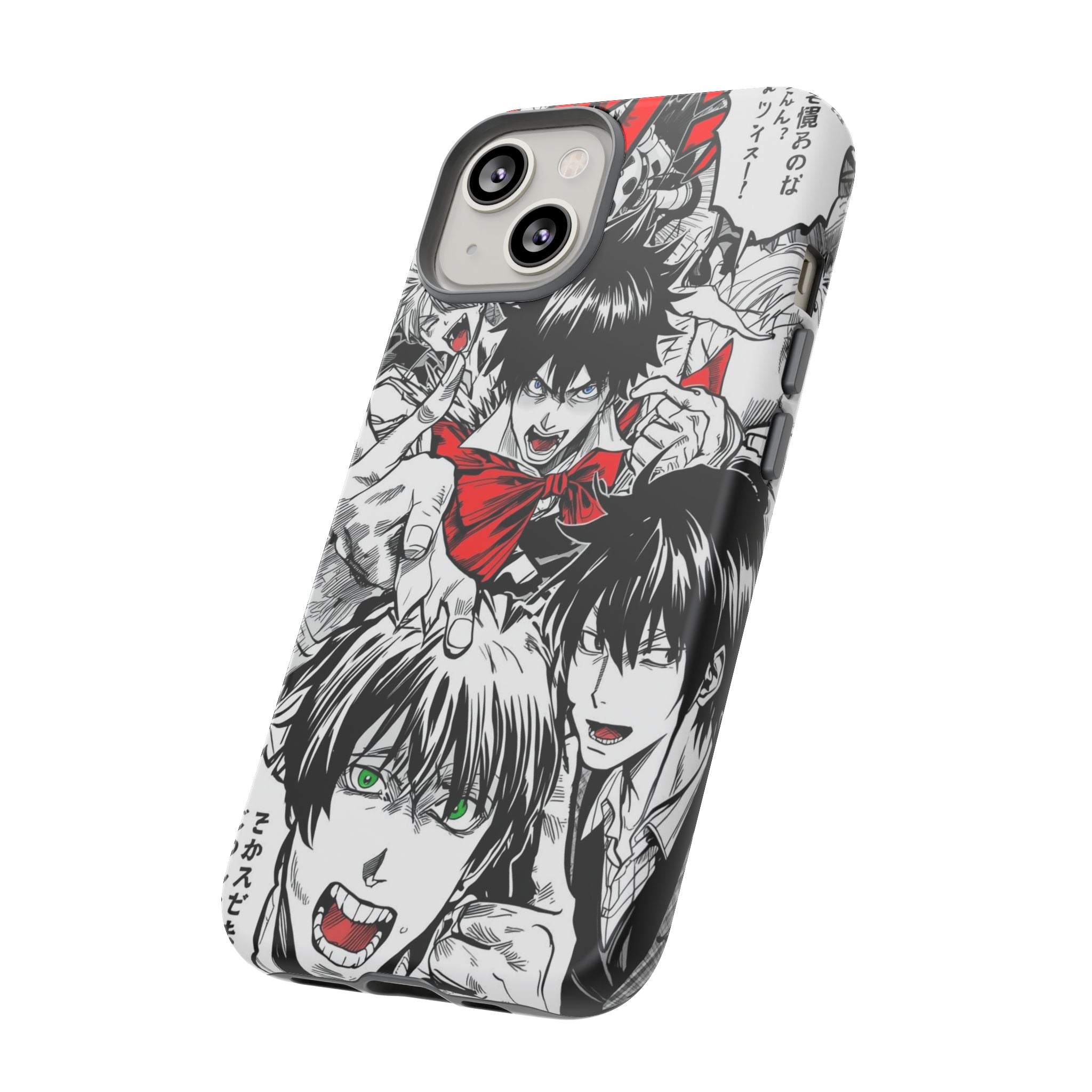 Anime Tough Phone Case with Bold Graphics