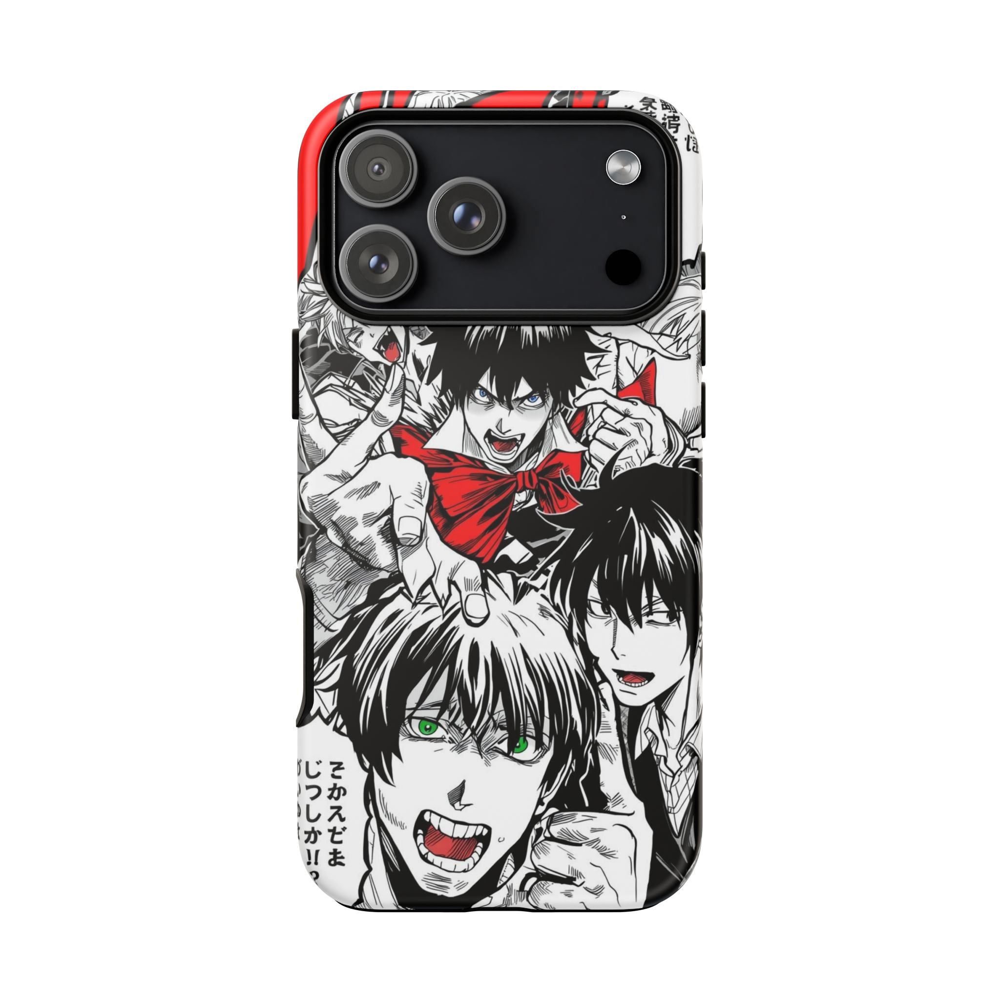 Anime Tough Phone Case with Bold Graphics
