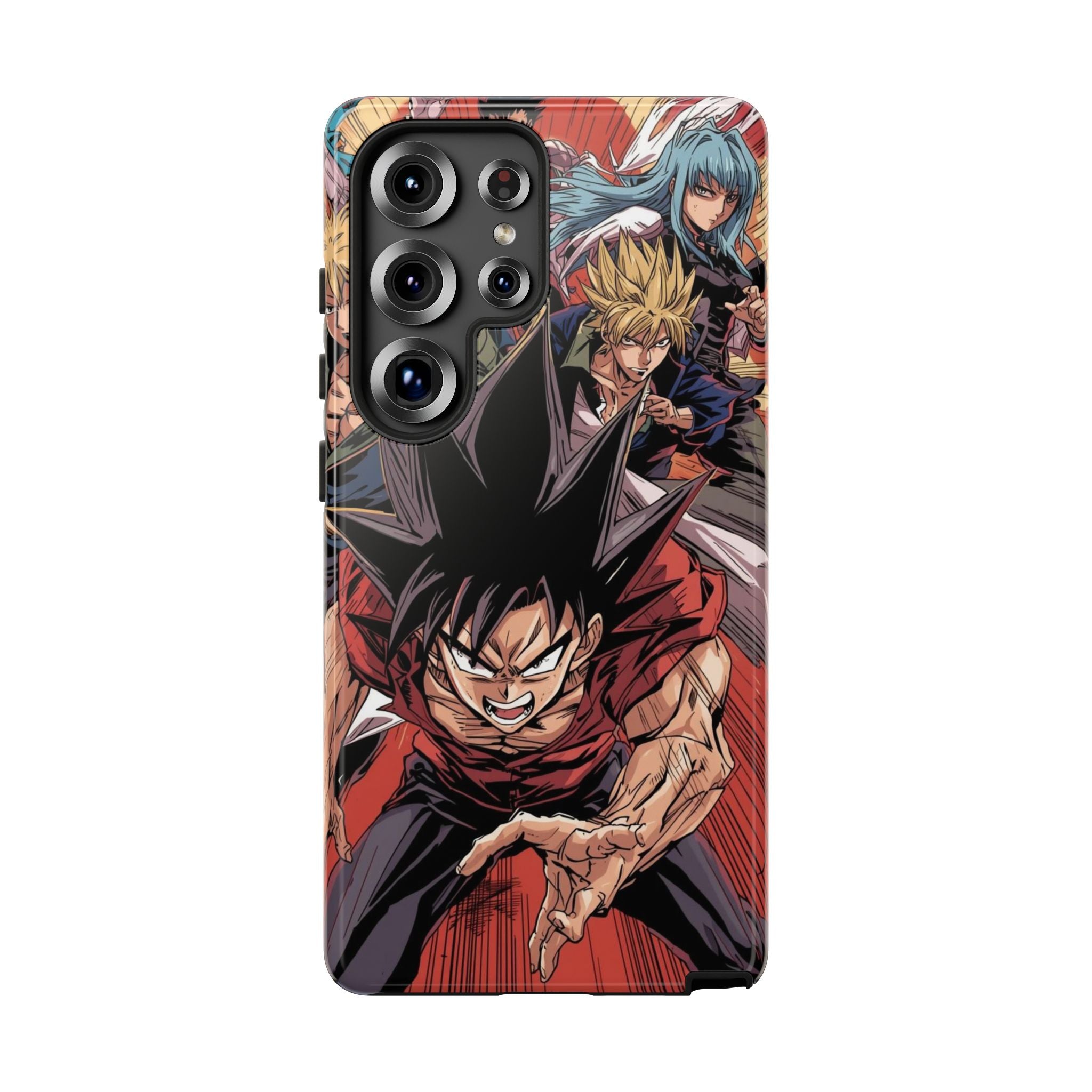 Anime Tough Case for Samsung Galaxy - Fierce Hero Design