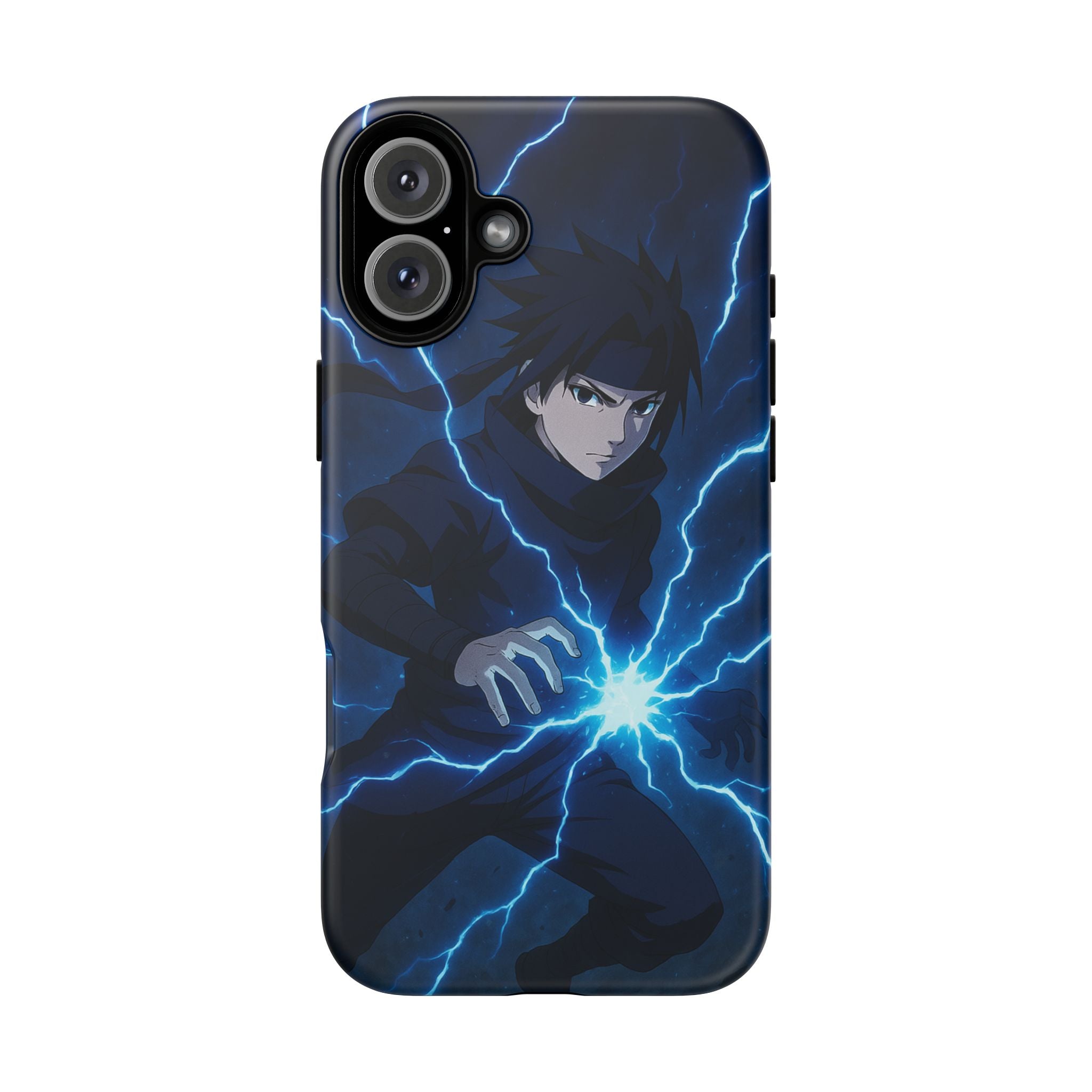 Anime Lightning Phone Case for Sasuke Fans