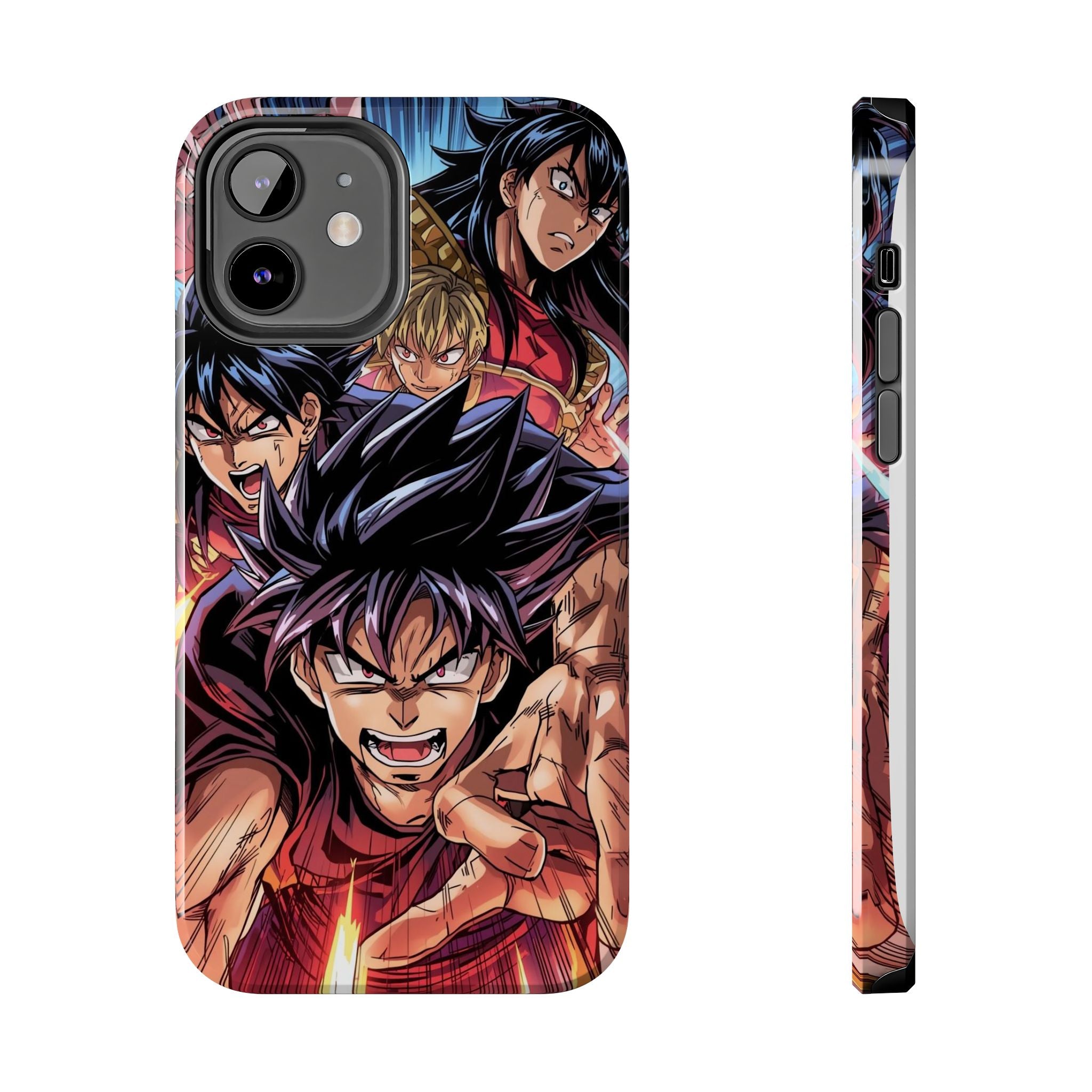 Anime Action Tough Phone Case for Gamers & Fans