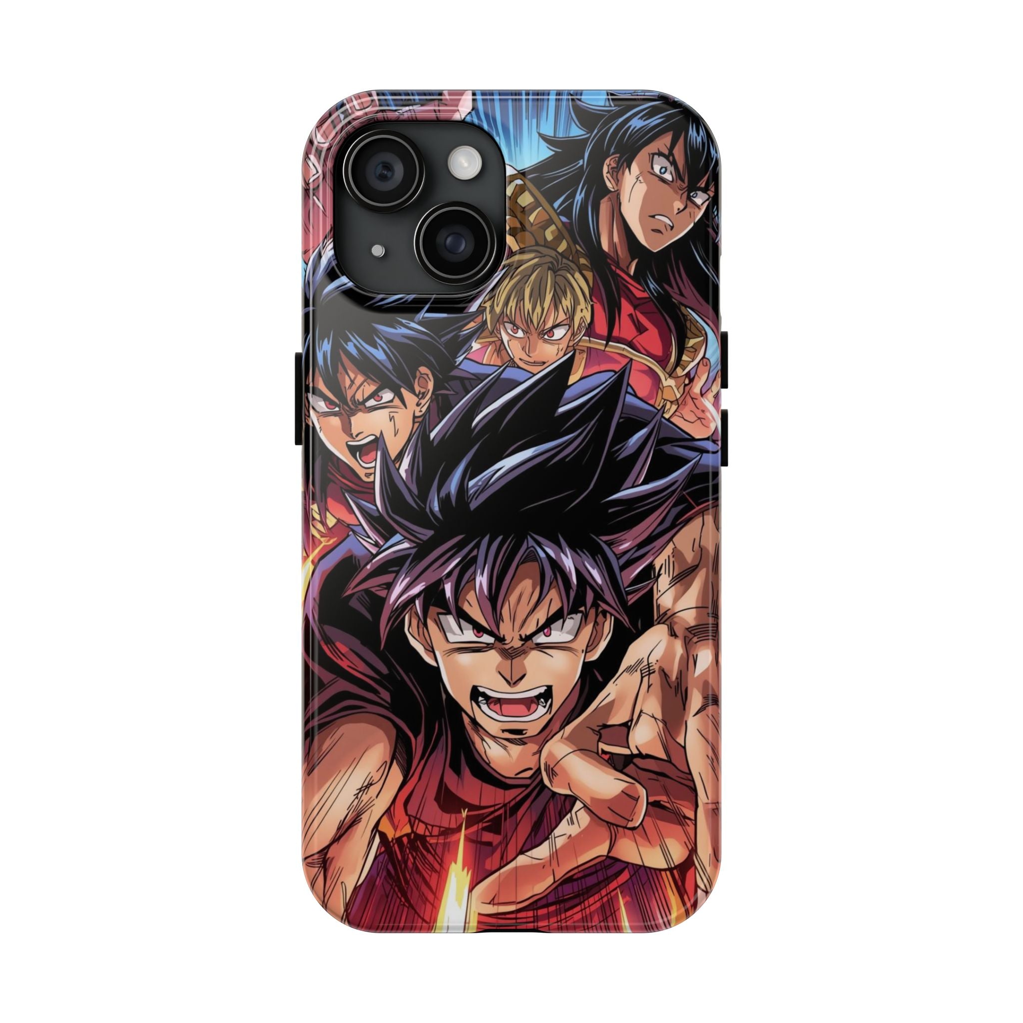 Anime Action Tough Phone Case for Gamers & Fans