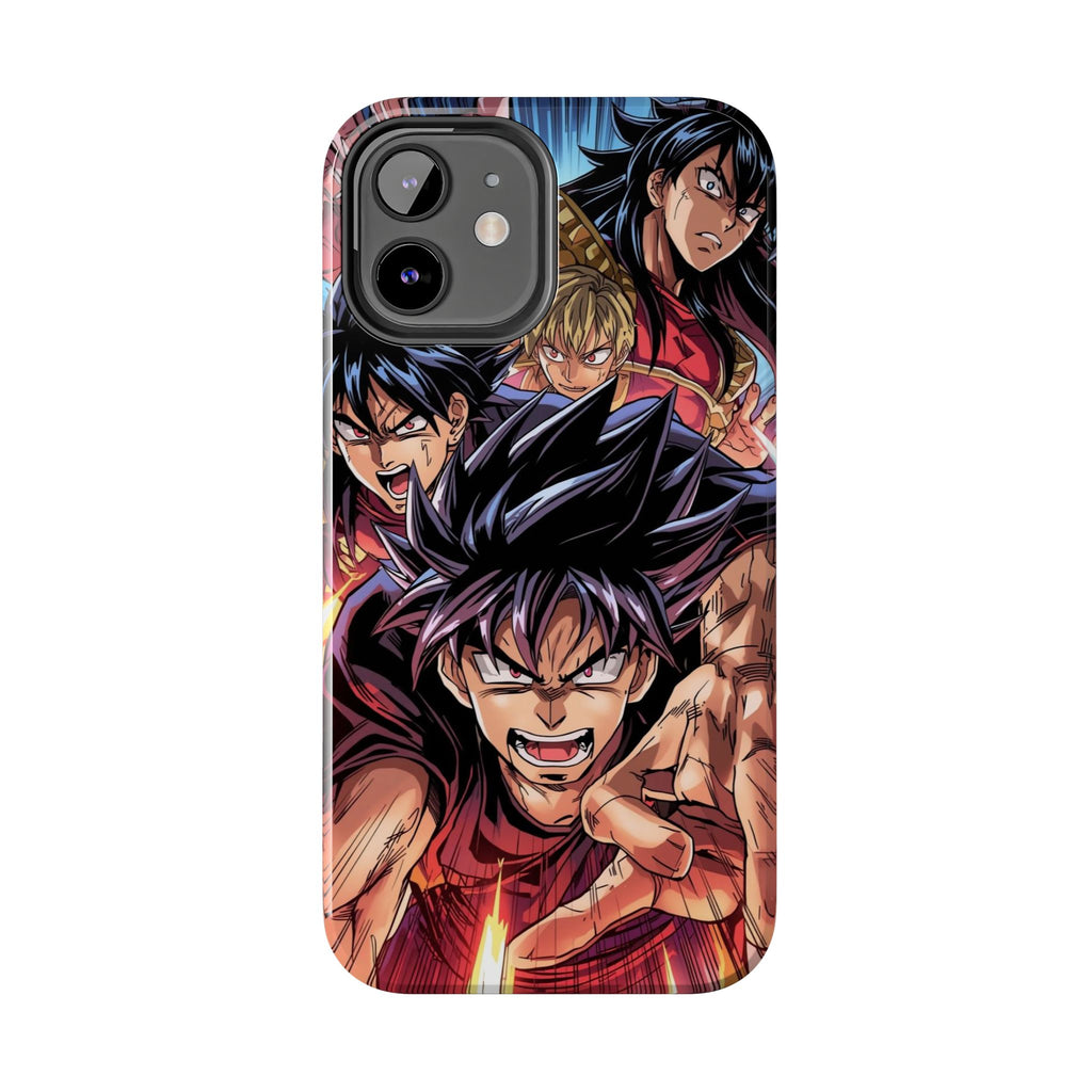 Anime Action Tough Phone Case for Gamers & Fans