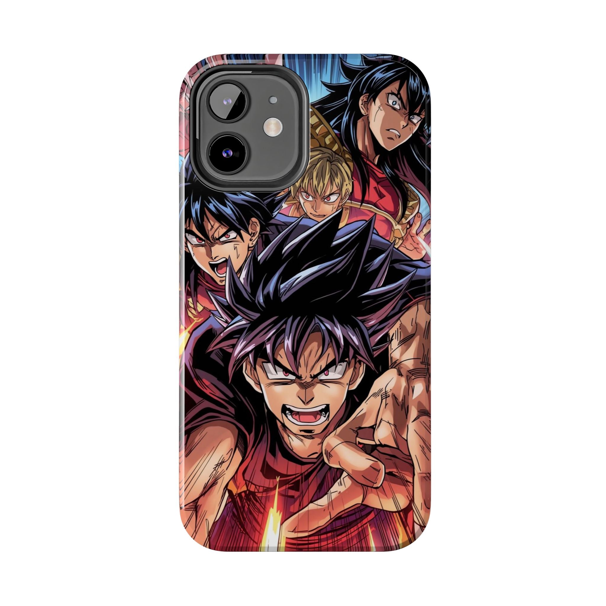 Anime Action Tough Phone Case for Gamers & Fans