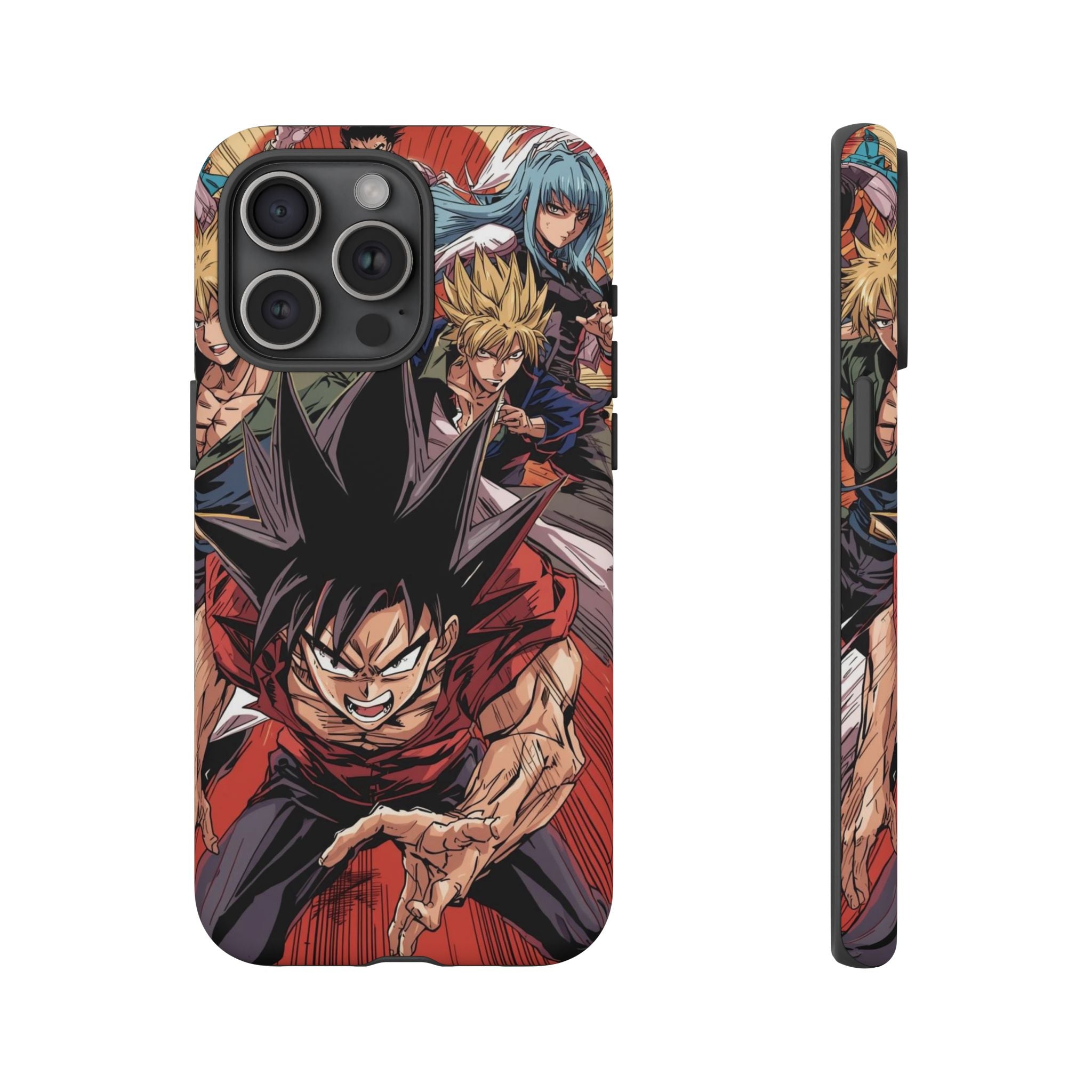 Anime Tough Case for Samsung Galaxy - Fierce Hero Design