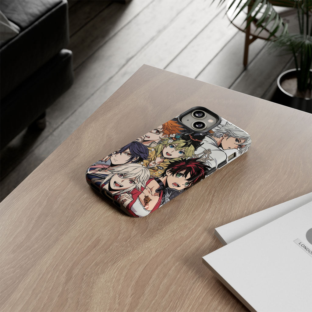 Anime Characters Tough Phone Case