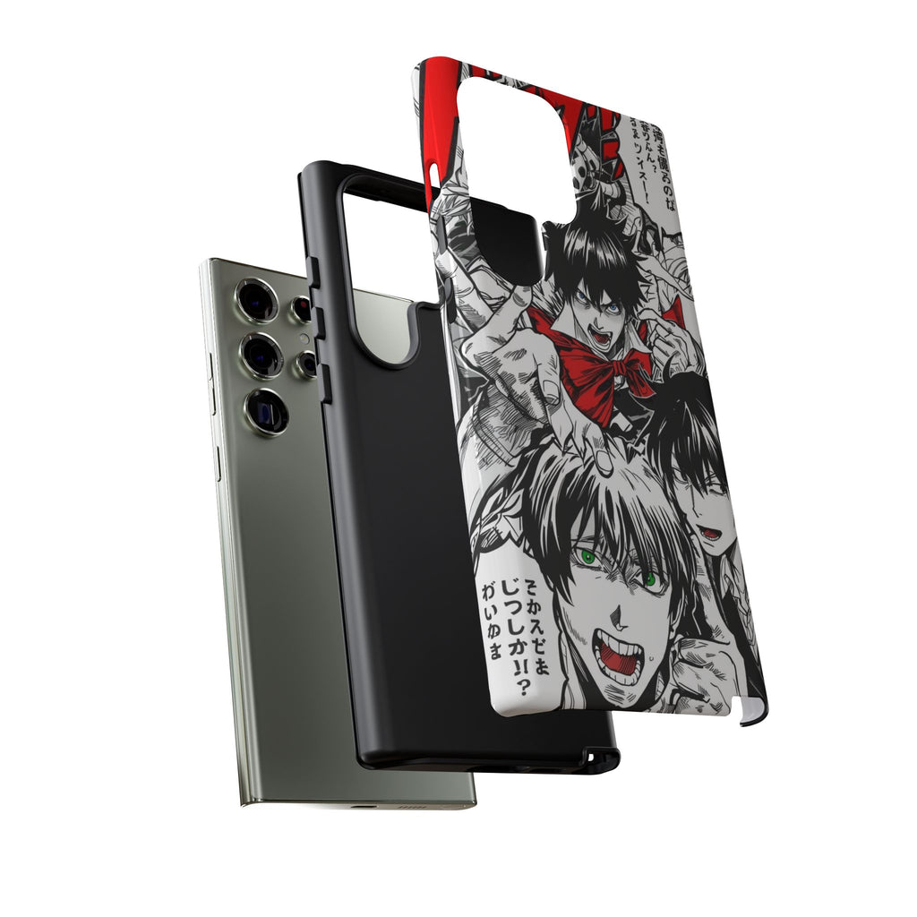 Anime Tough Phone Case with Bold Graphics