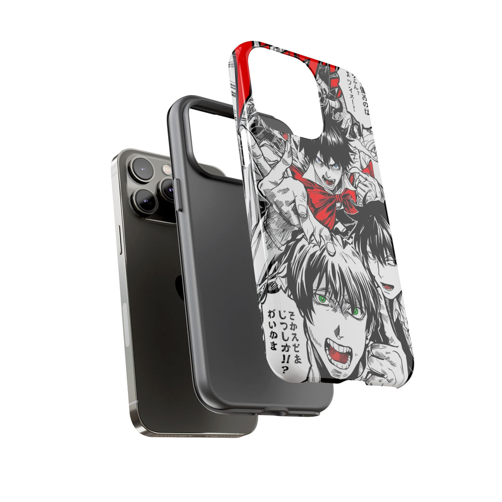 Anime Tough Phone Case with Bold Graphics