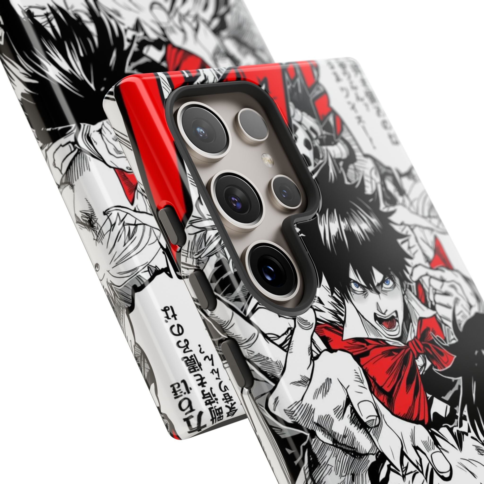 Anime Tough Phone Case with Bold Graphics