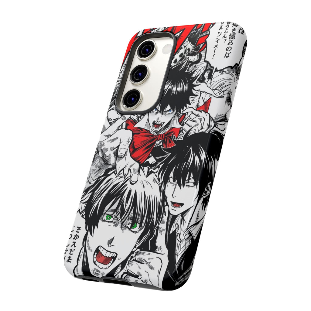 Anime Tough Phone Case with Bold Graphics